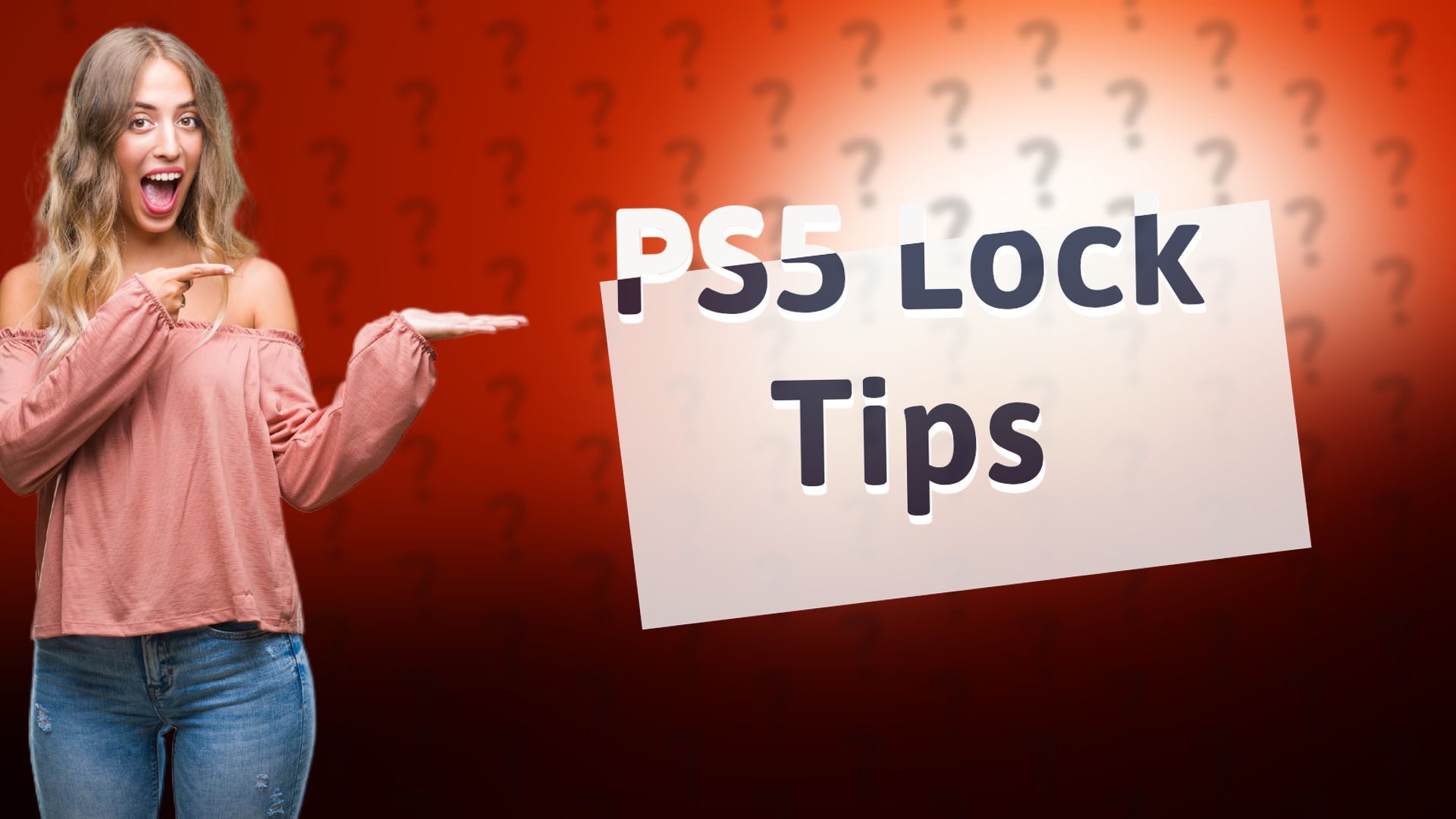 PS5 Lock Tips