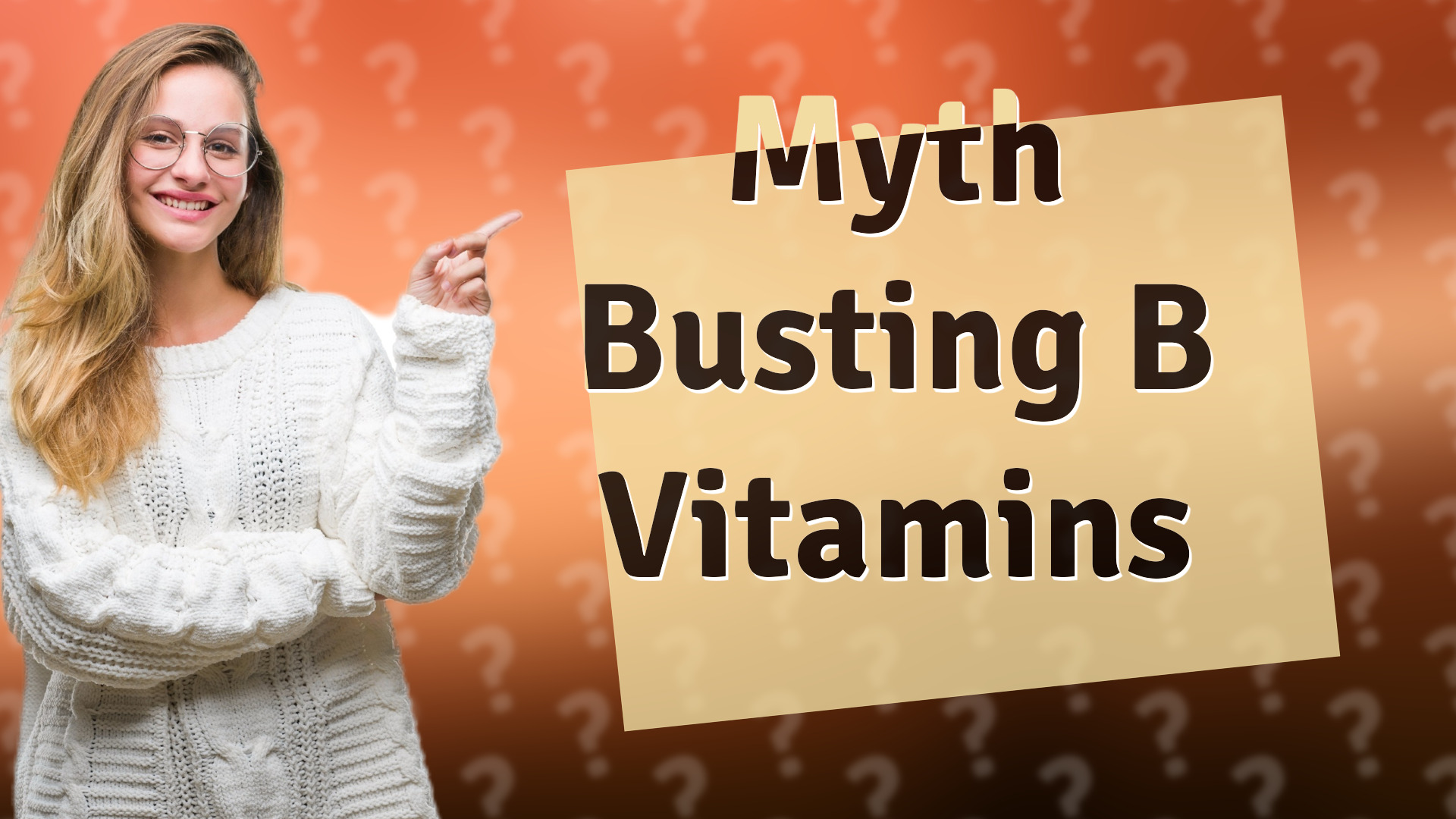 Myth Busting B Vitamins