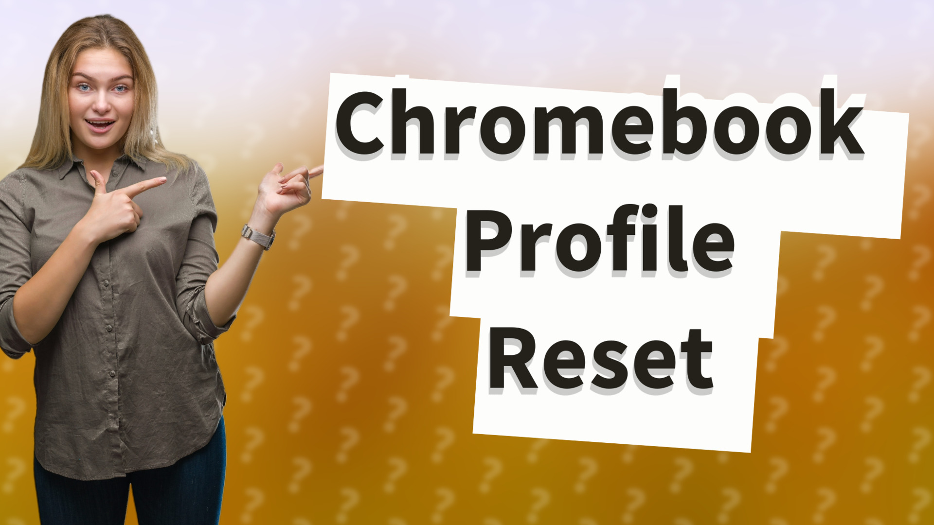 Chromebook Profile Reset
