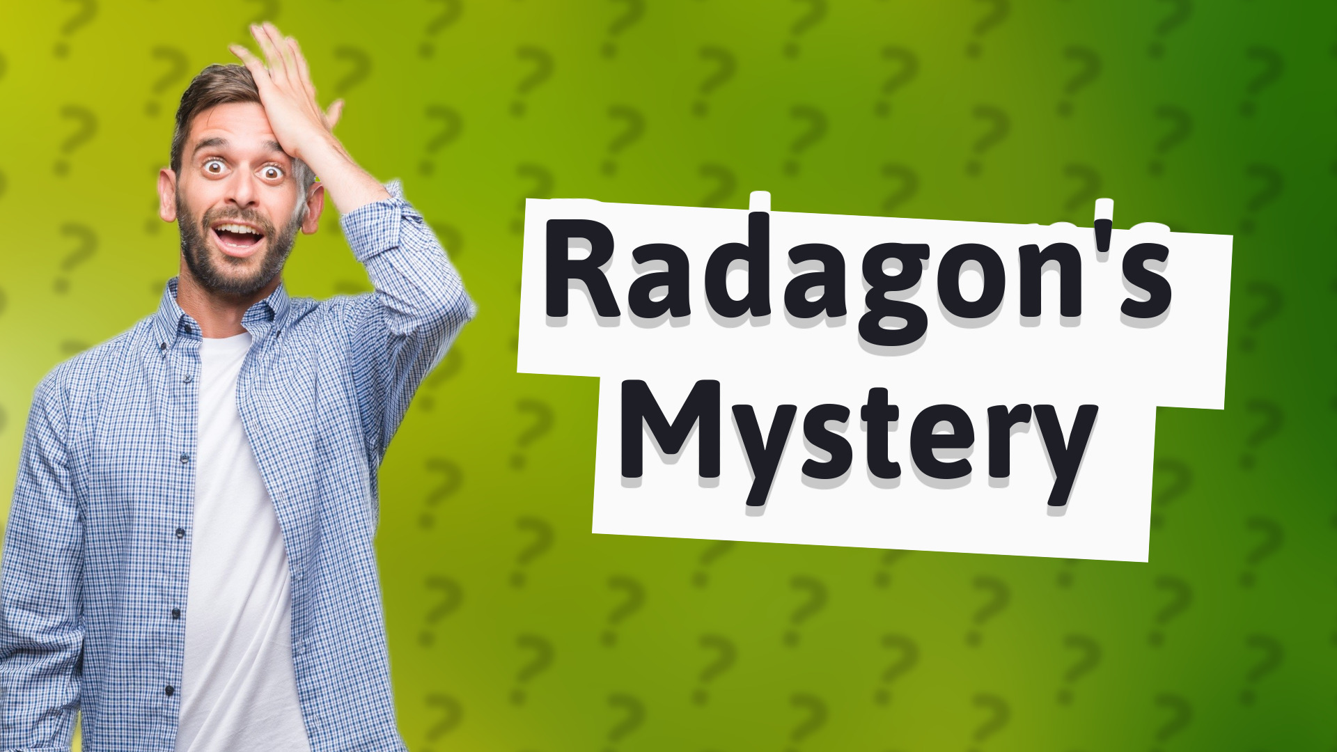 Radagon's Mystery