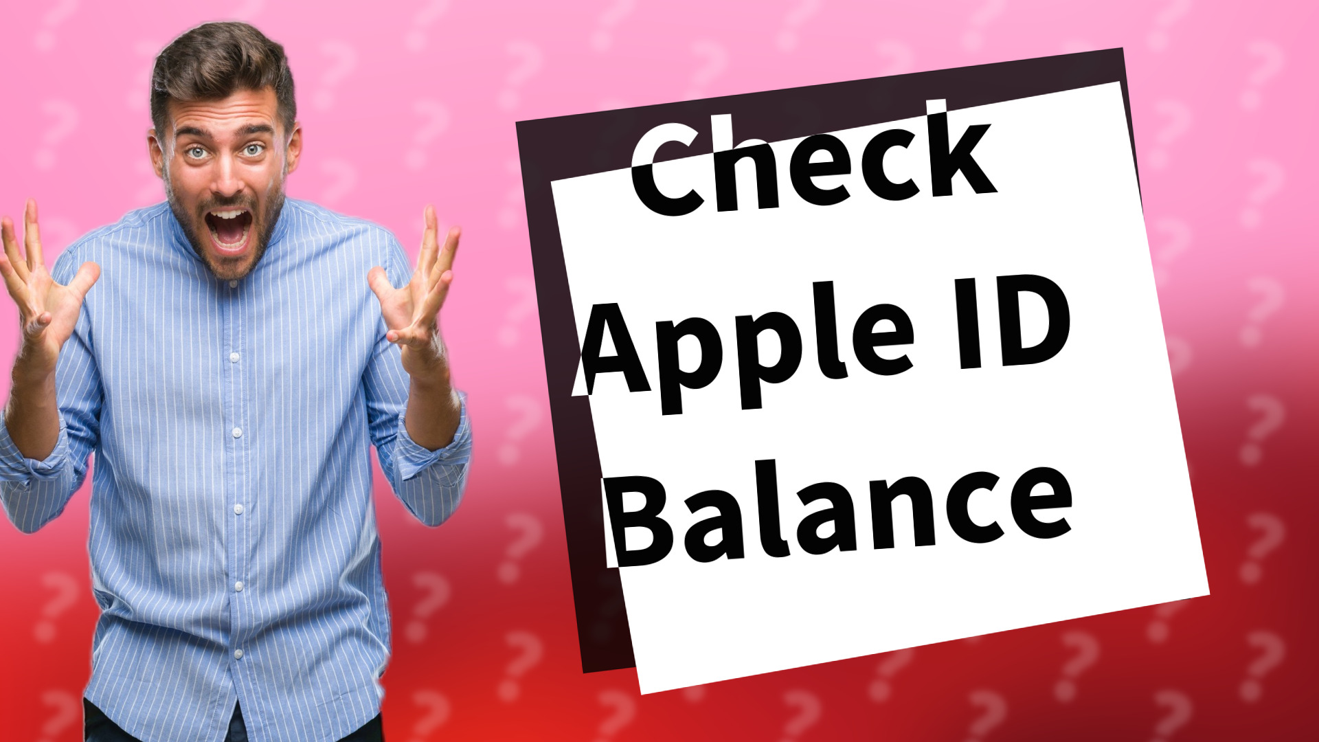 Check Apple ID Balance