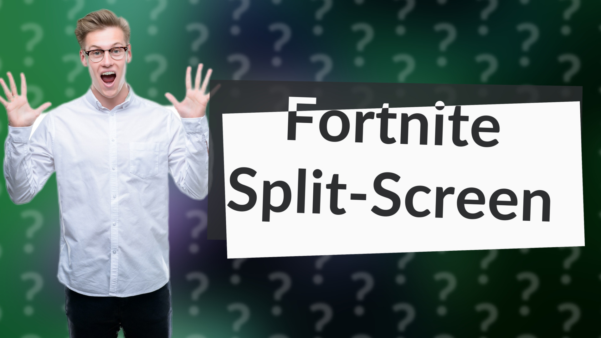 Fortnite Split-Screen