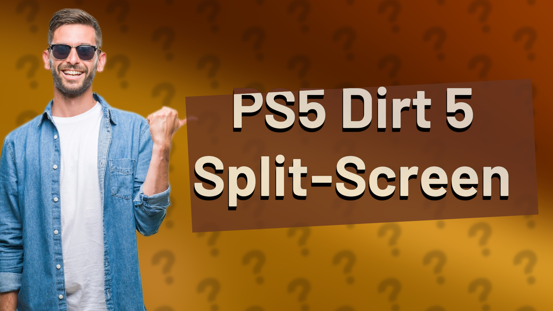 PS5 Dirt 5 Split-Screen