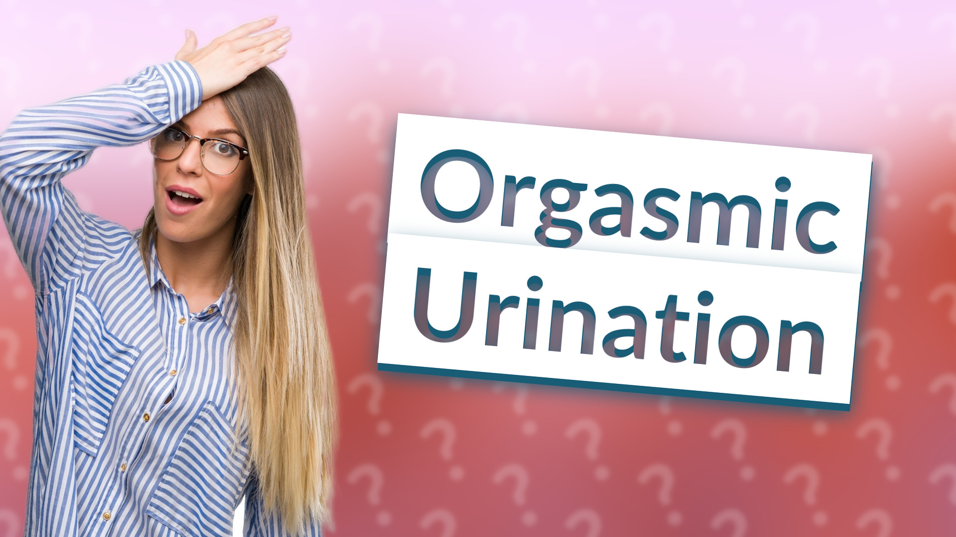 Orgasmic Urination
