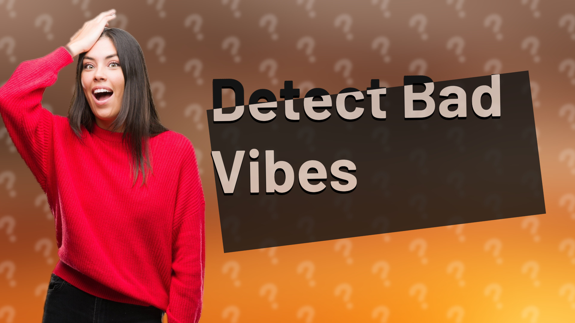 Detect Bad Vibes