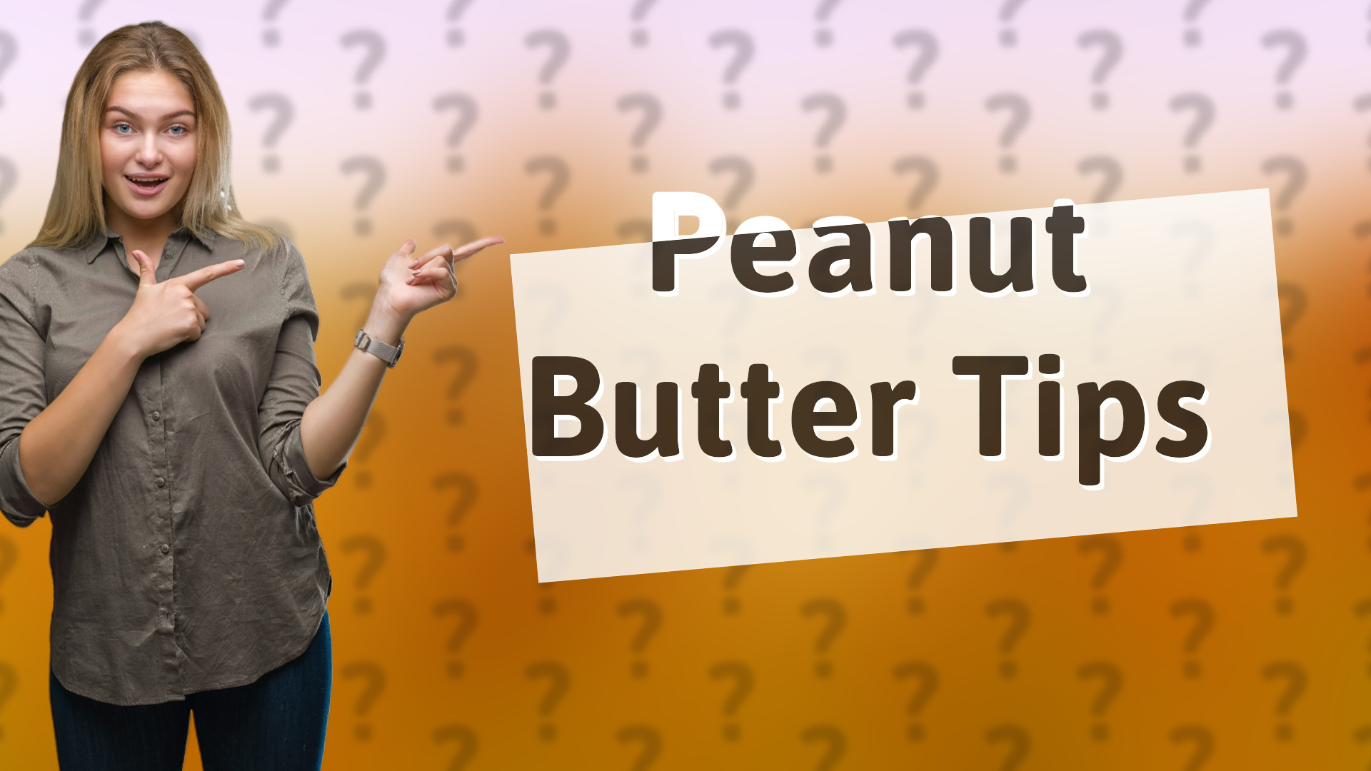 Peanut Butter Tips