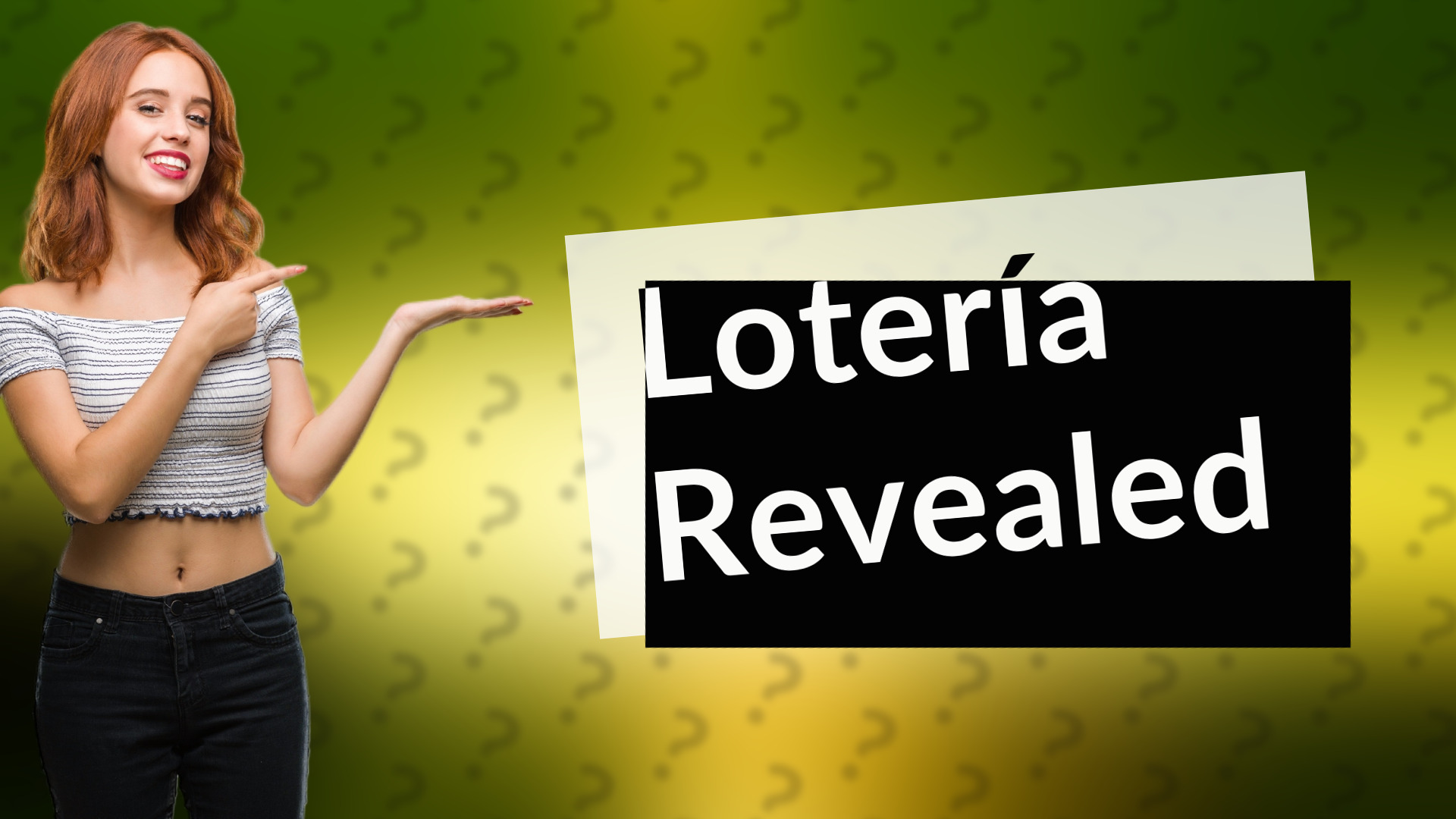 Lotería Revealed