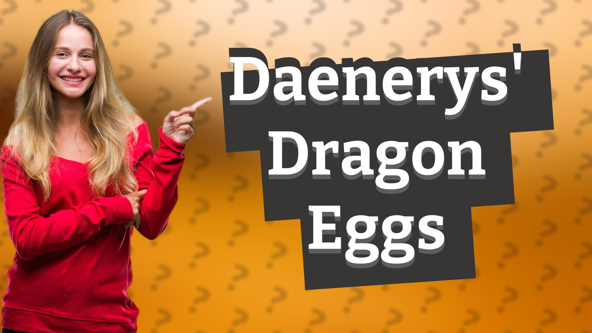 Daenerys' Dragon Eggs
