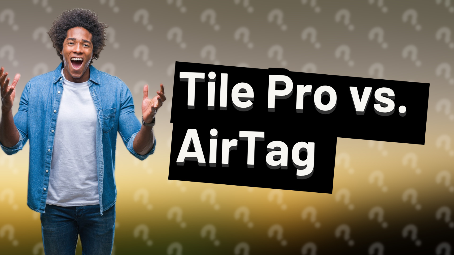 Tile Pro vs. AirTag
