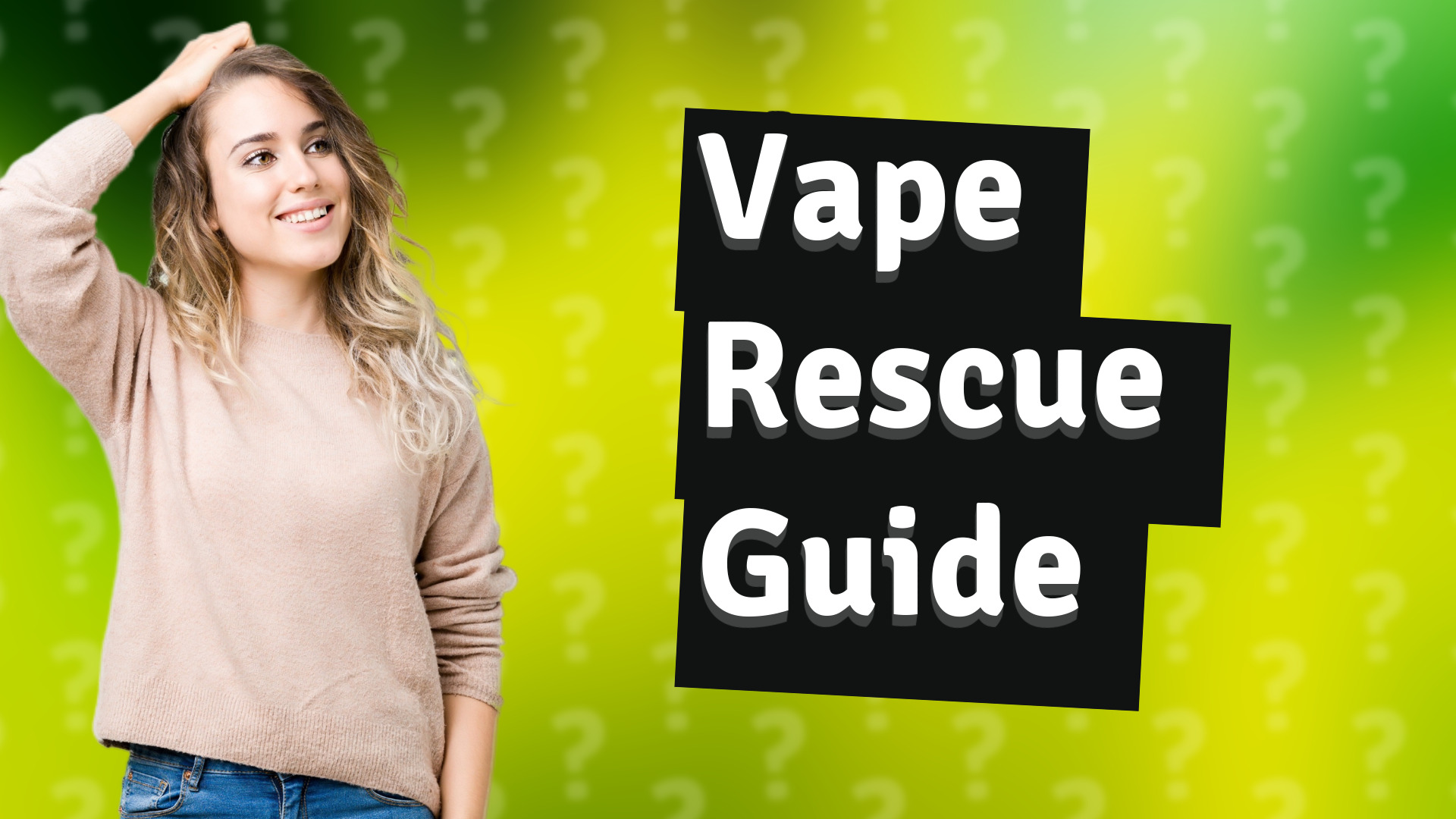 Vape Rescue Guide