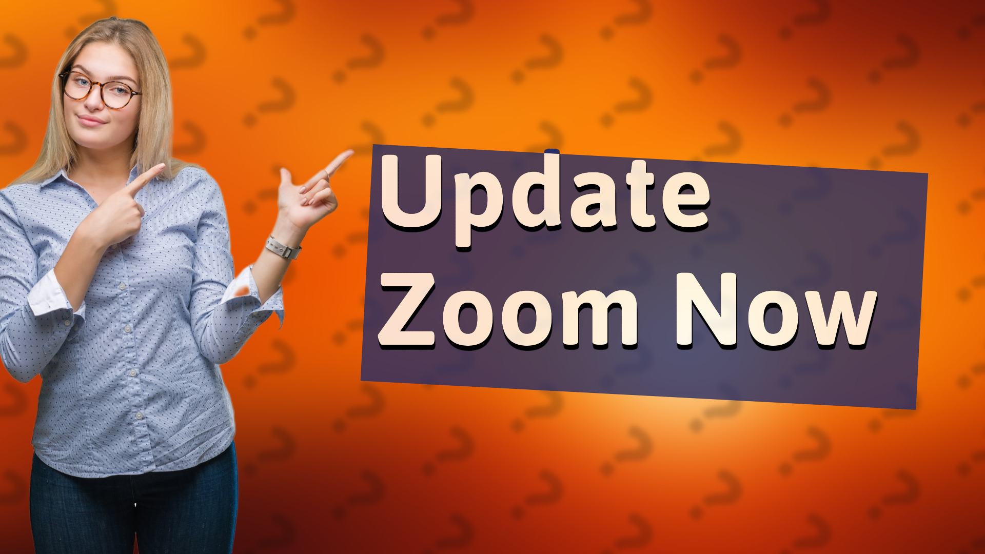 Update Zoom Now