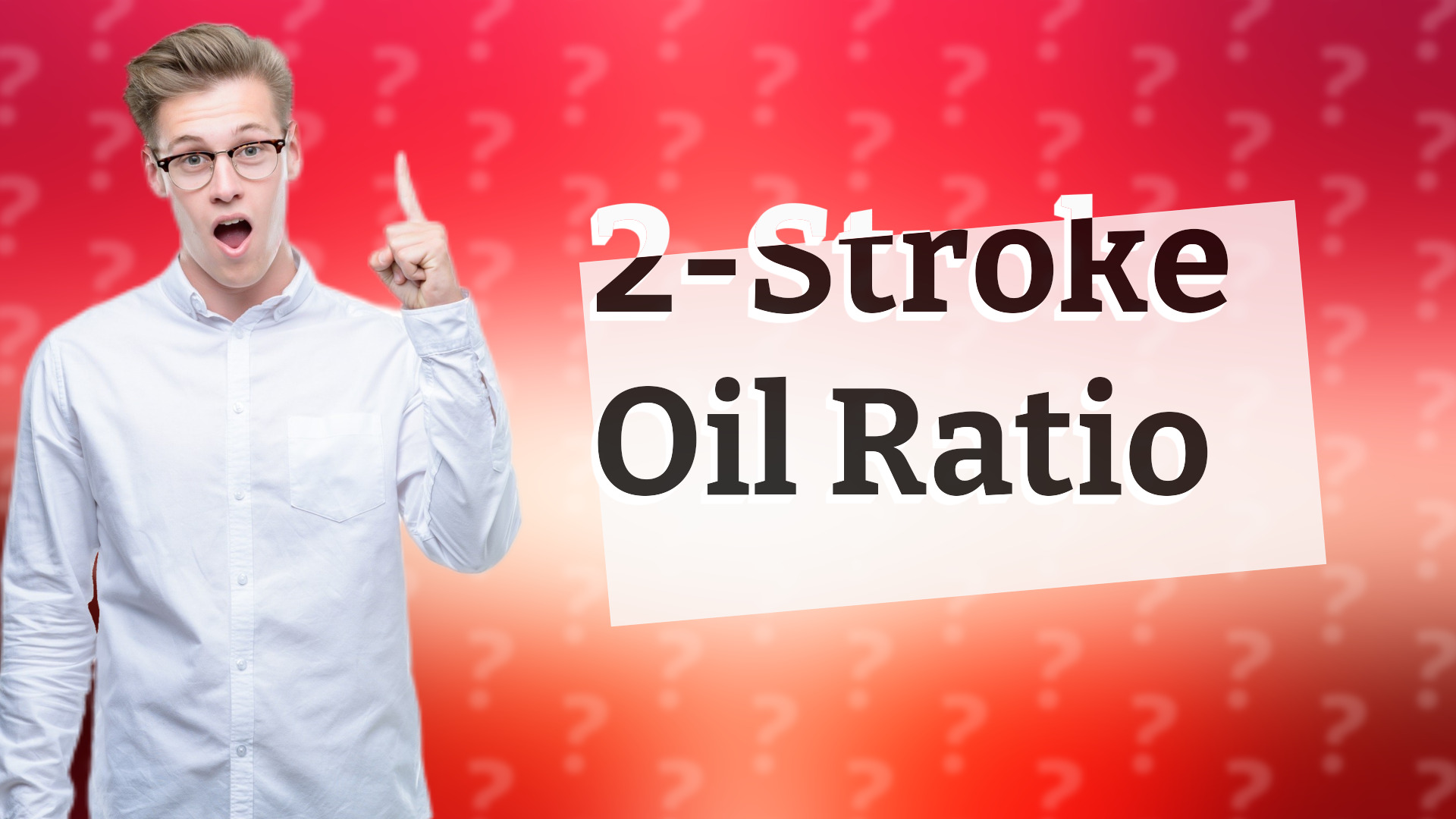 2-Stroke Oil Ratio