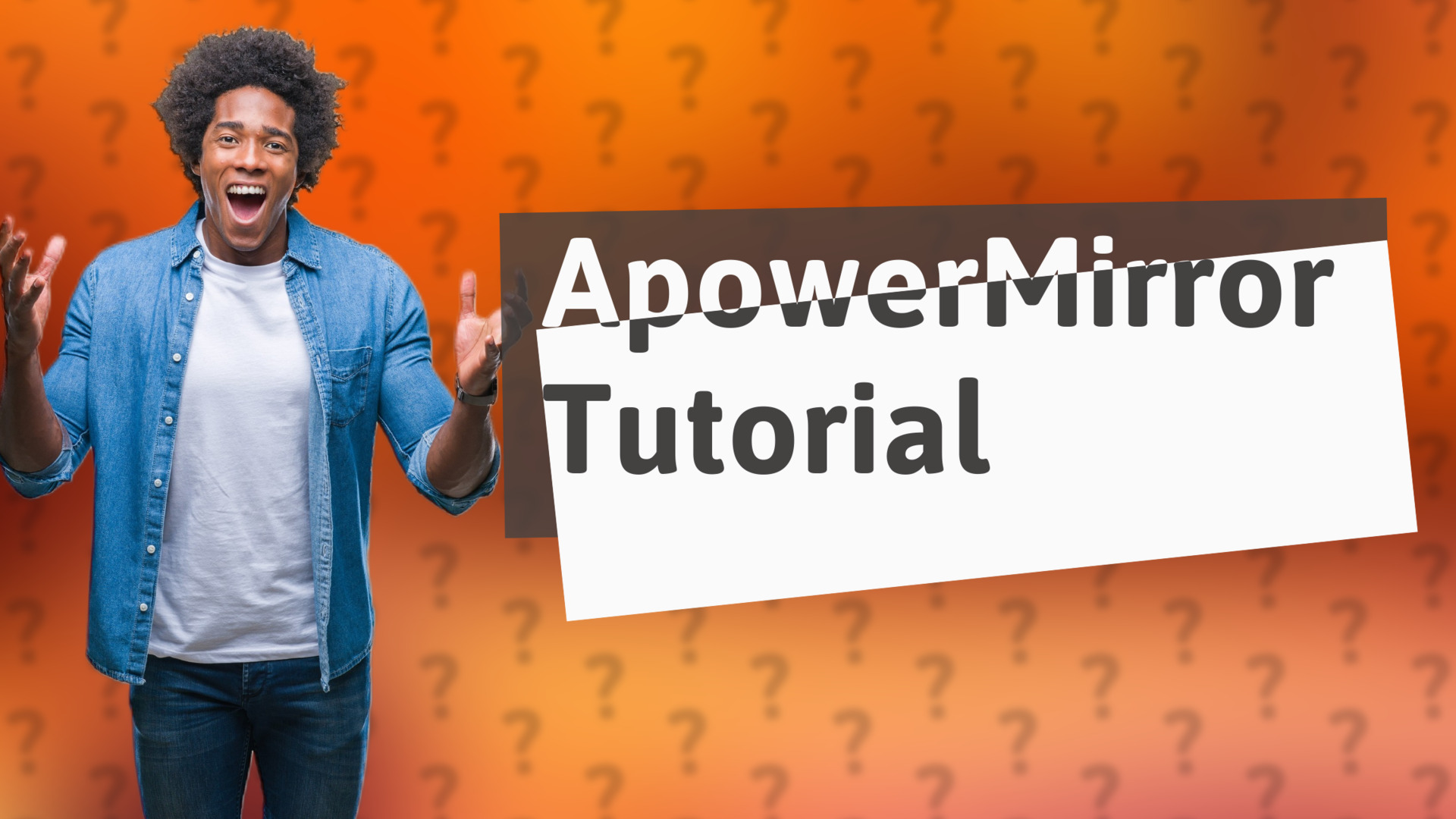 ApowerMirror Tutorial