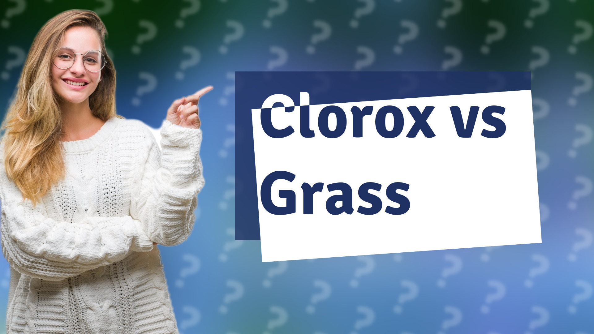 Clorox vs Grass
