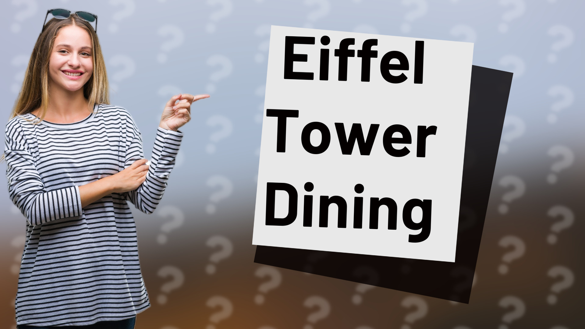Eiffel Tower Dining