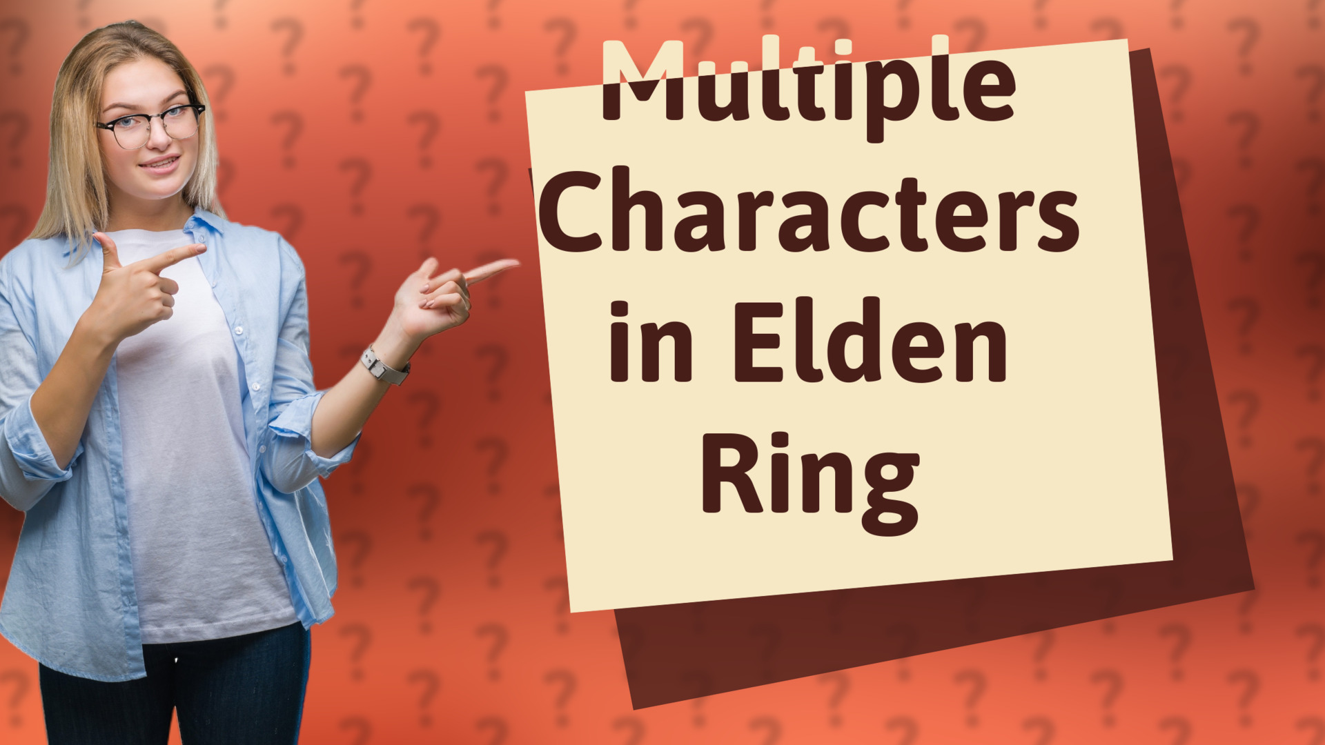 Multiple Characters in Elden Ring