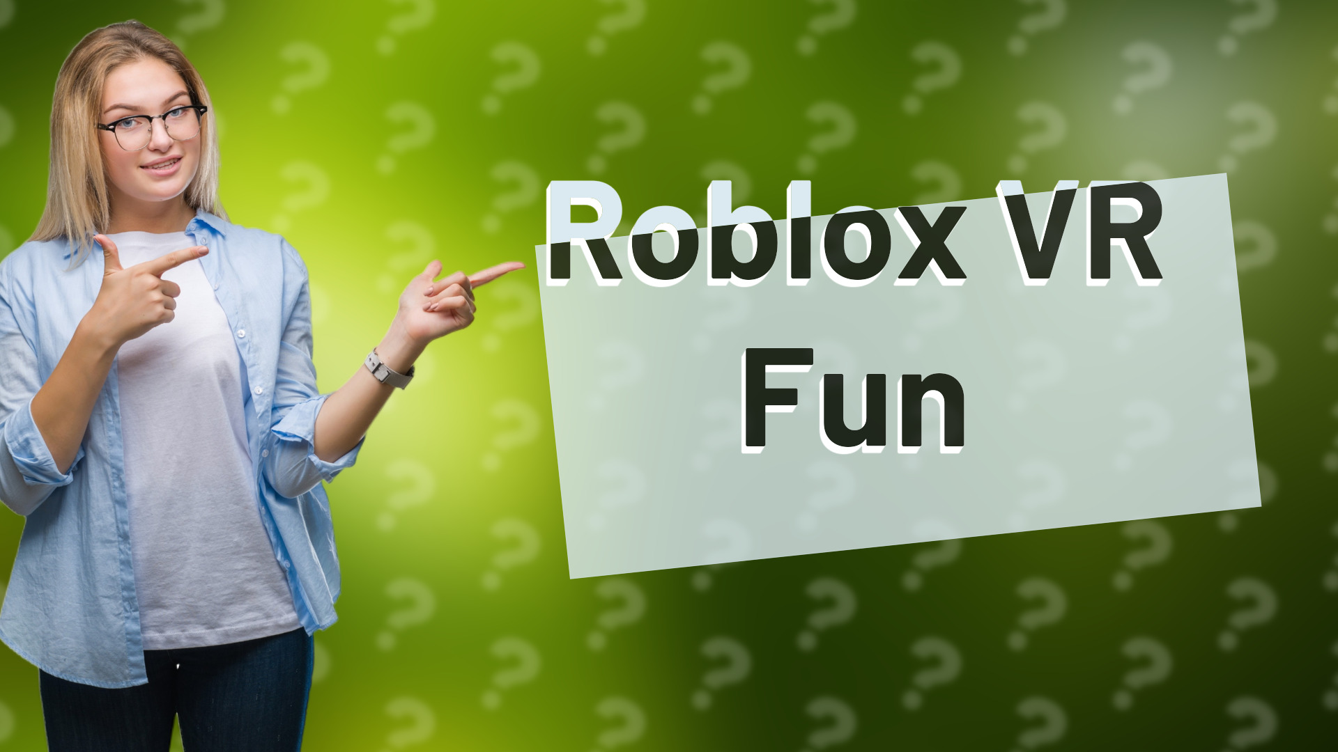 Roblox VR Fun