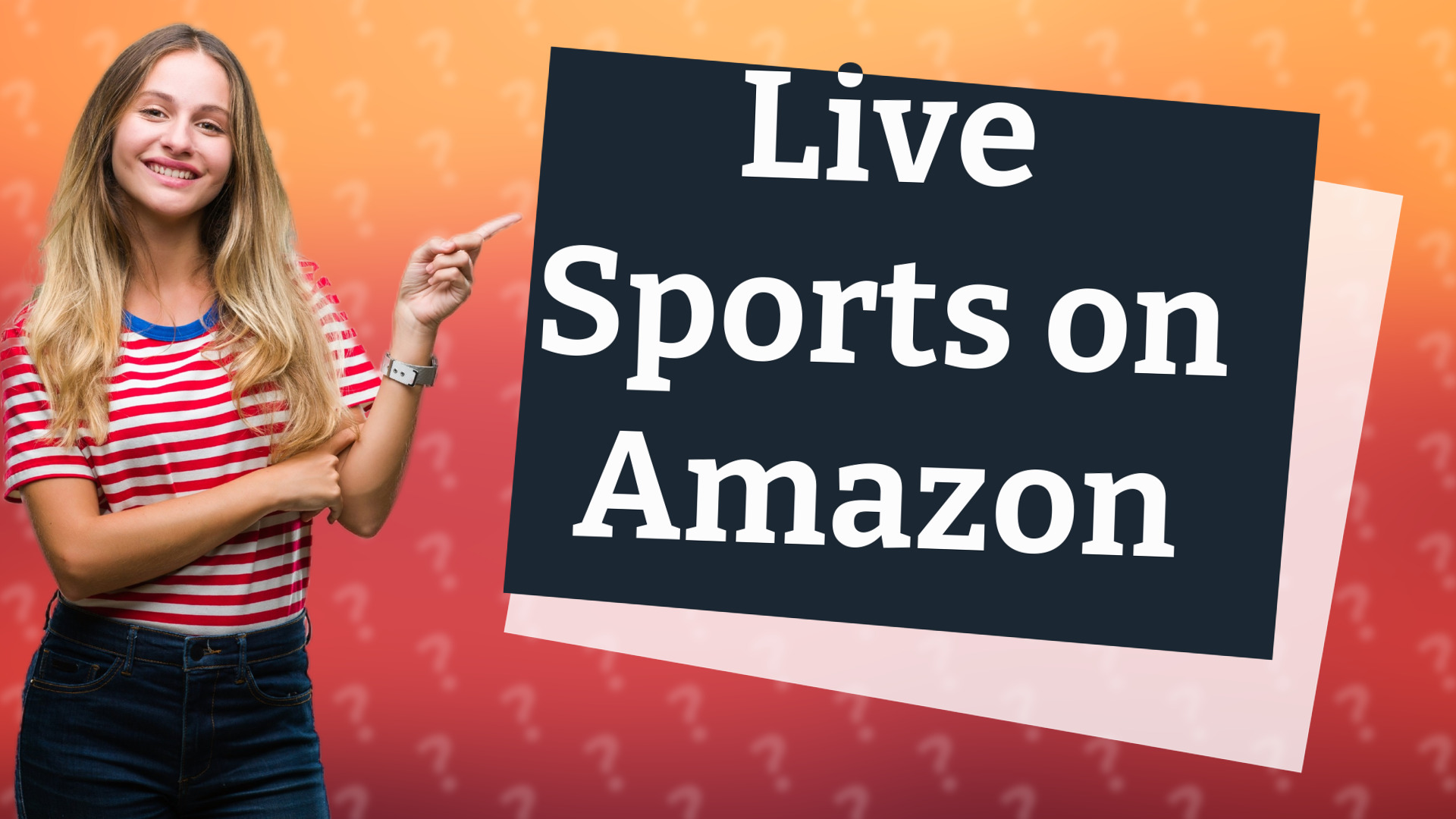 Live Sports on Amazon