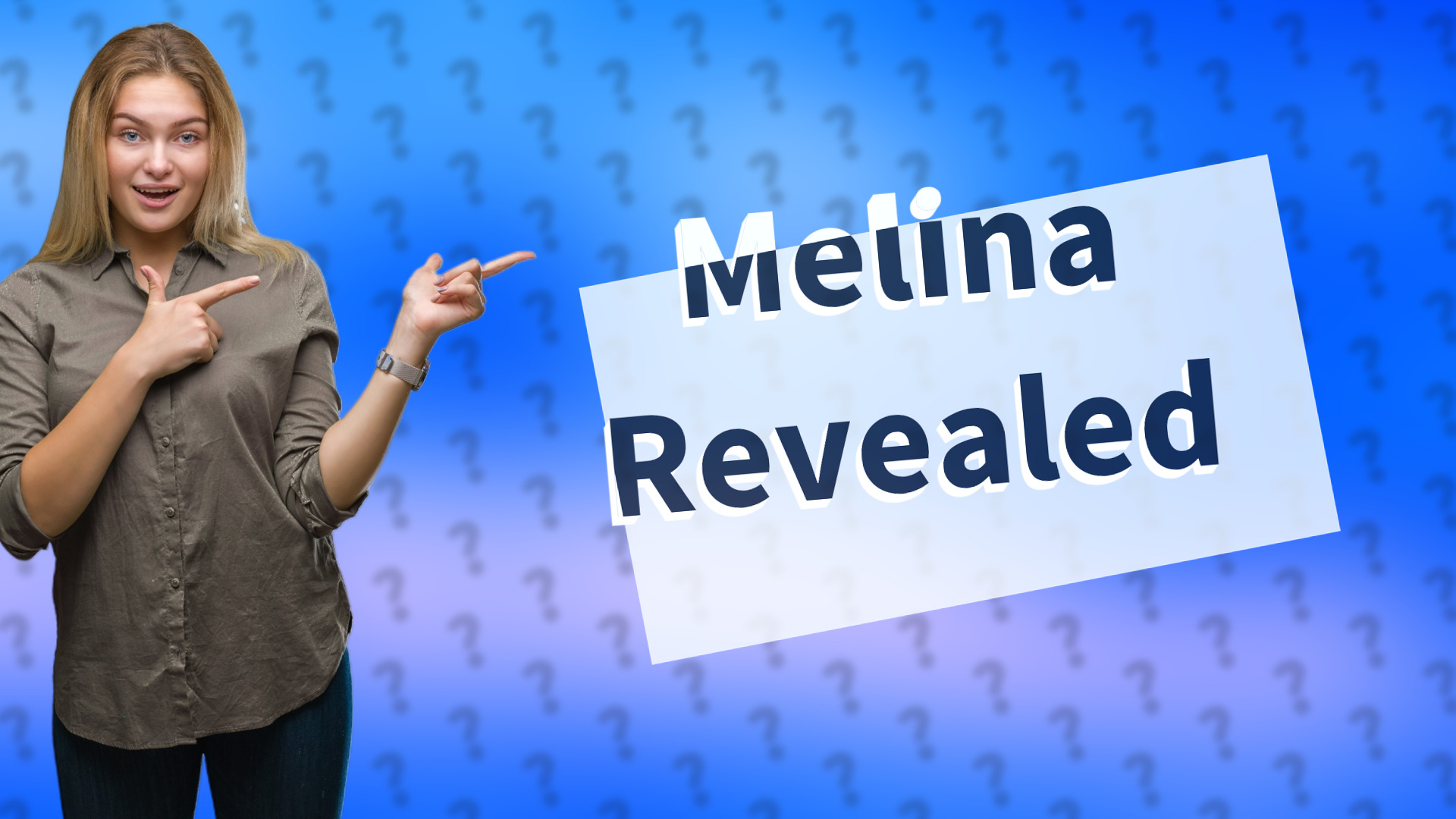 Melina Revealed