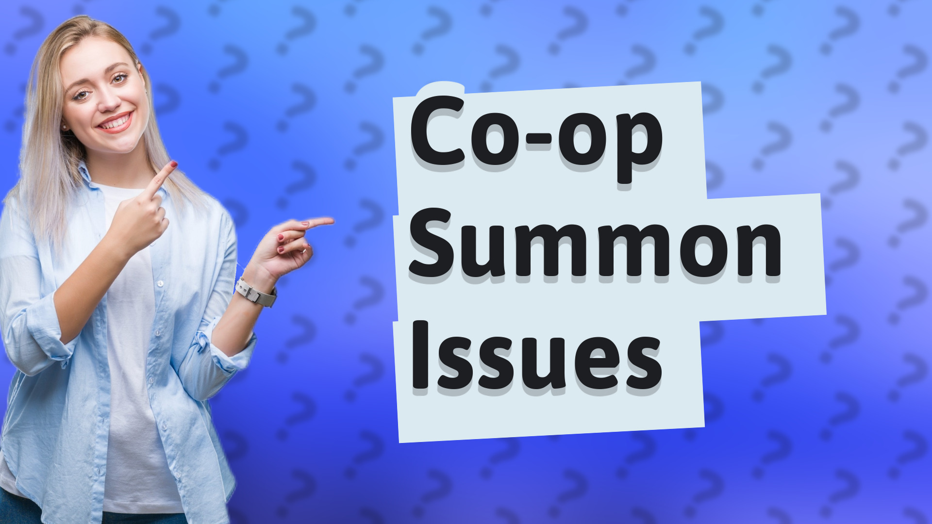 Co-op Summon Issues