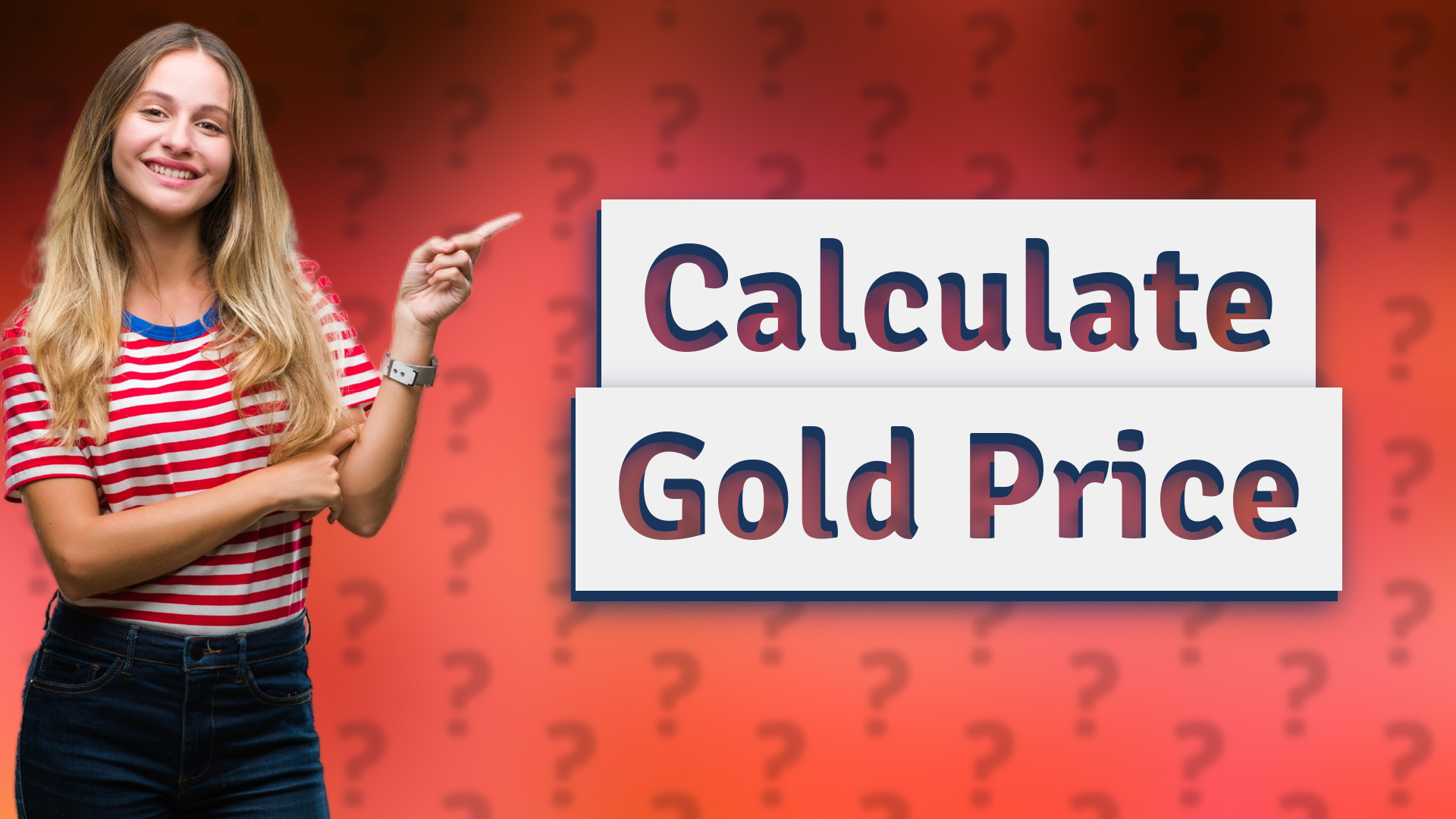 Calculate Gold Price