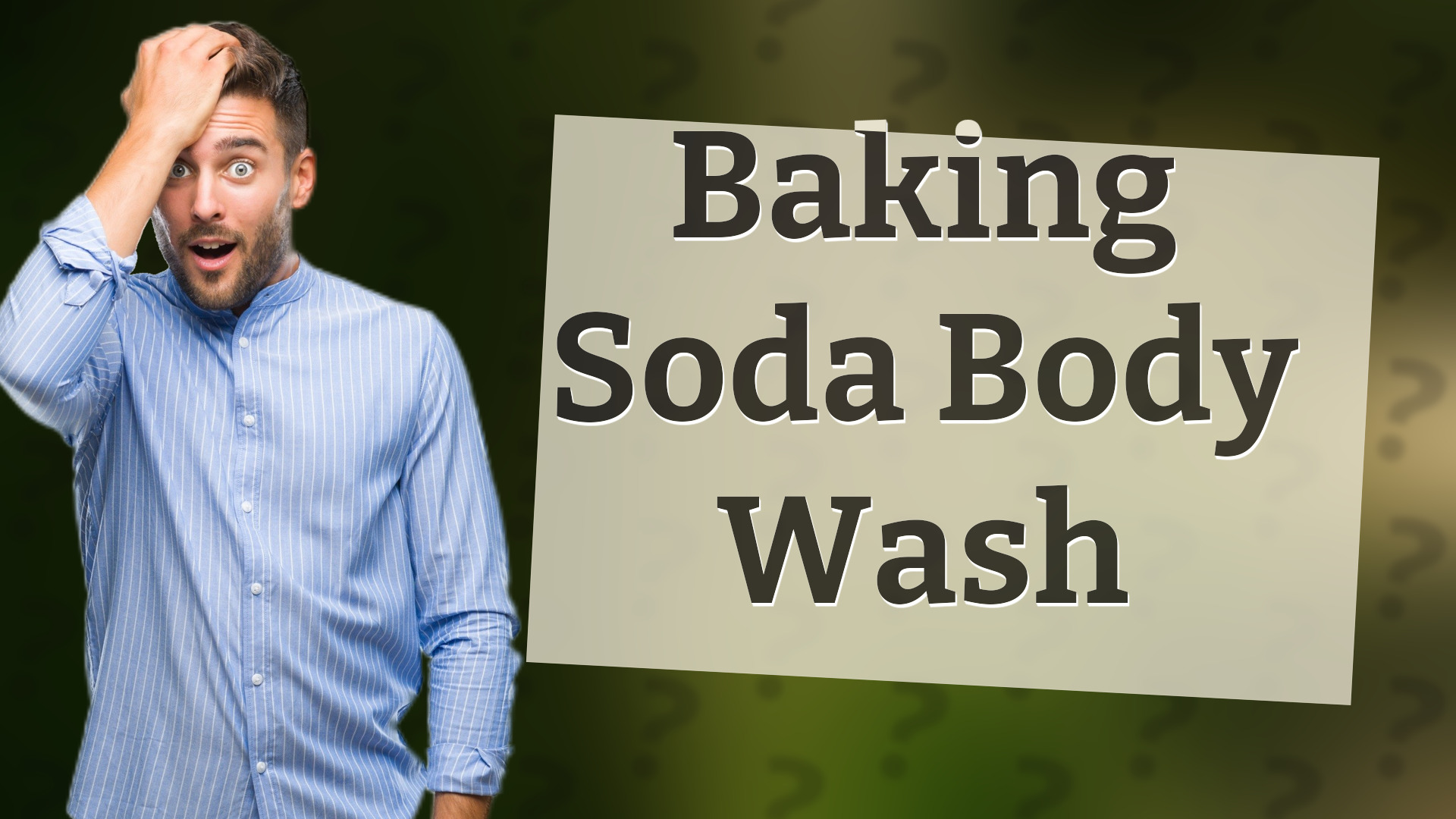 Baking Soda Body Wash