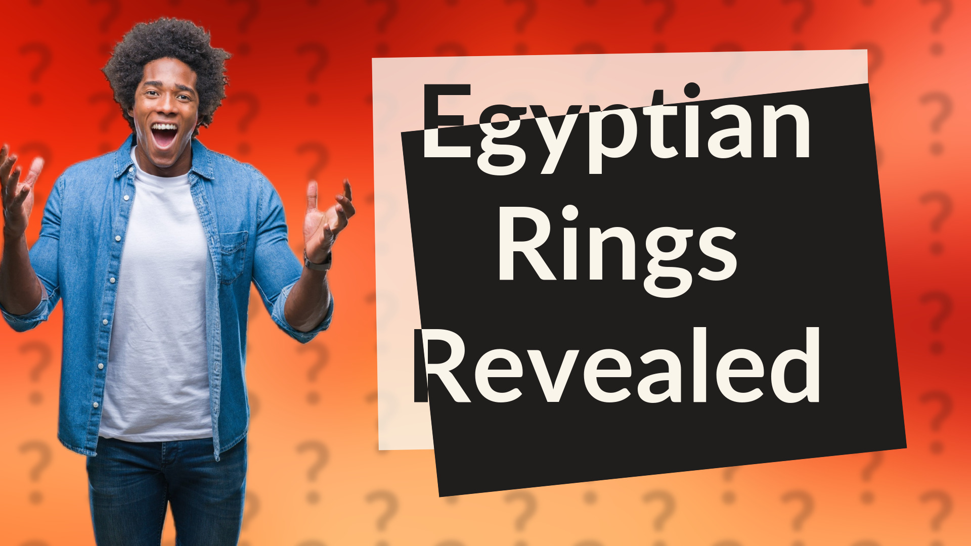 Egyptian Rings Revealed