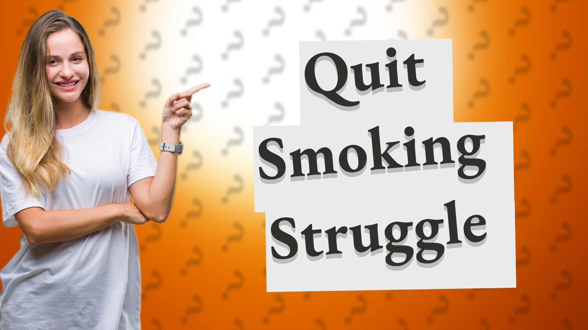 Quit Smoking Struggle