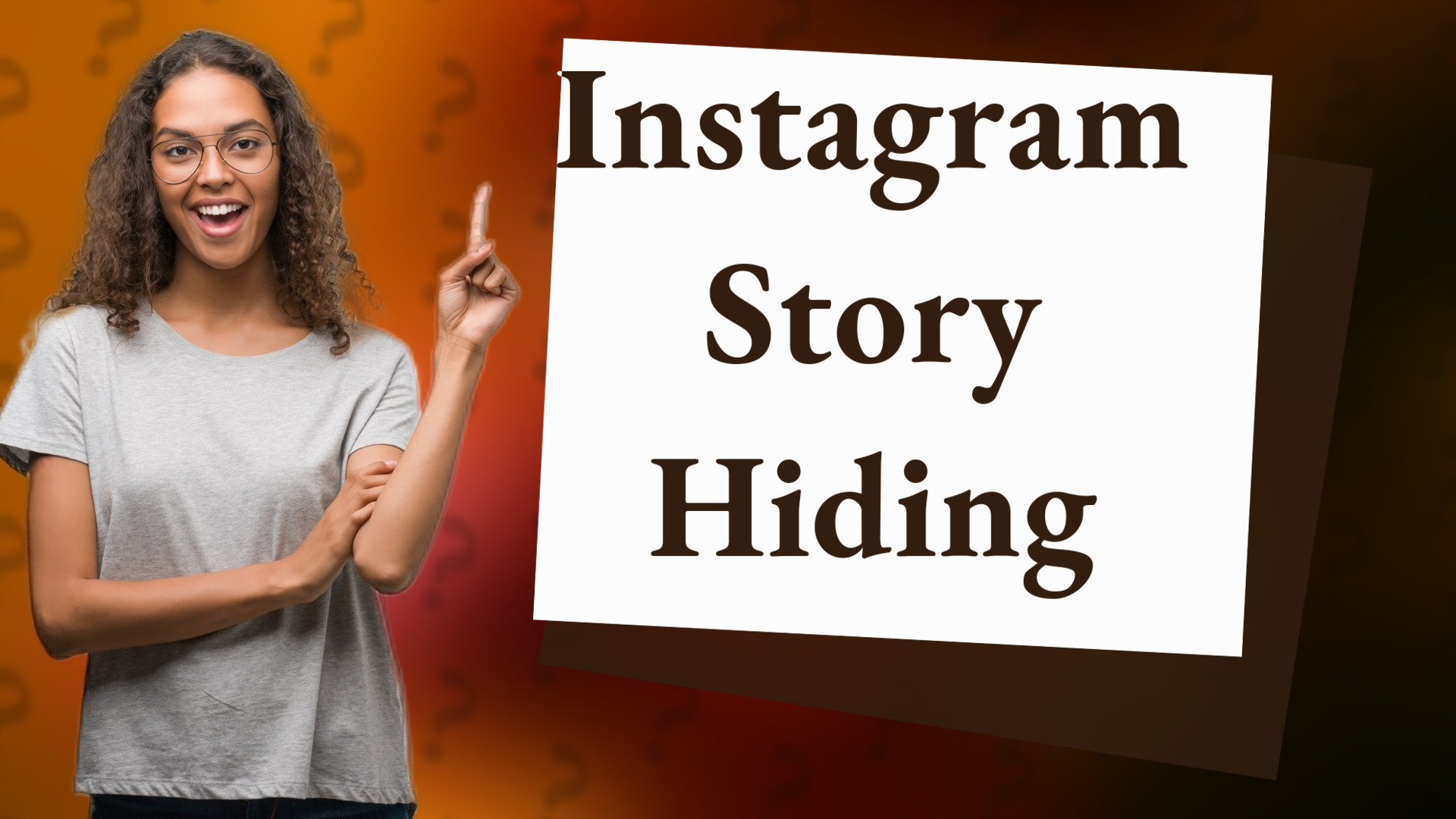 Instagram Story Hiding