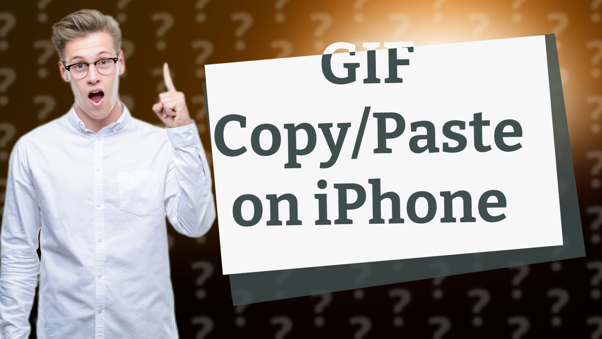 GIF Copy/Paste on iPhone