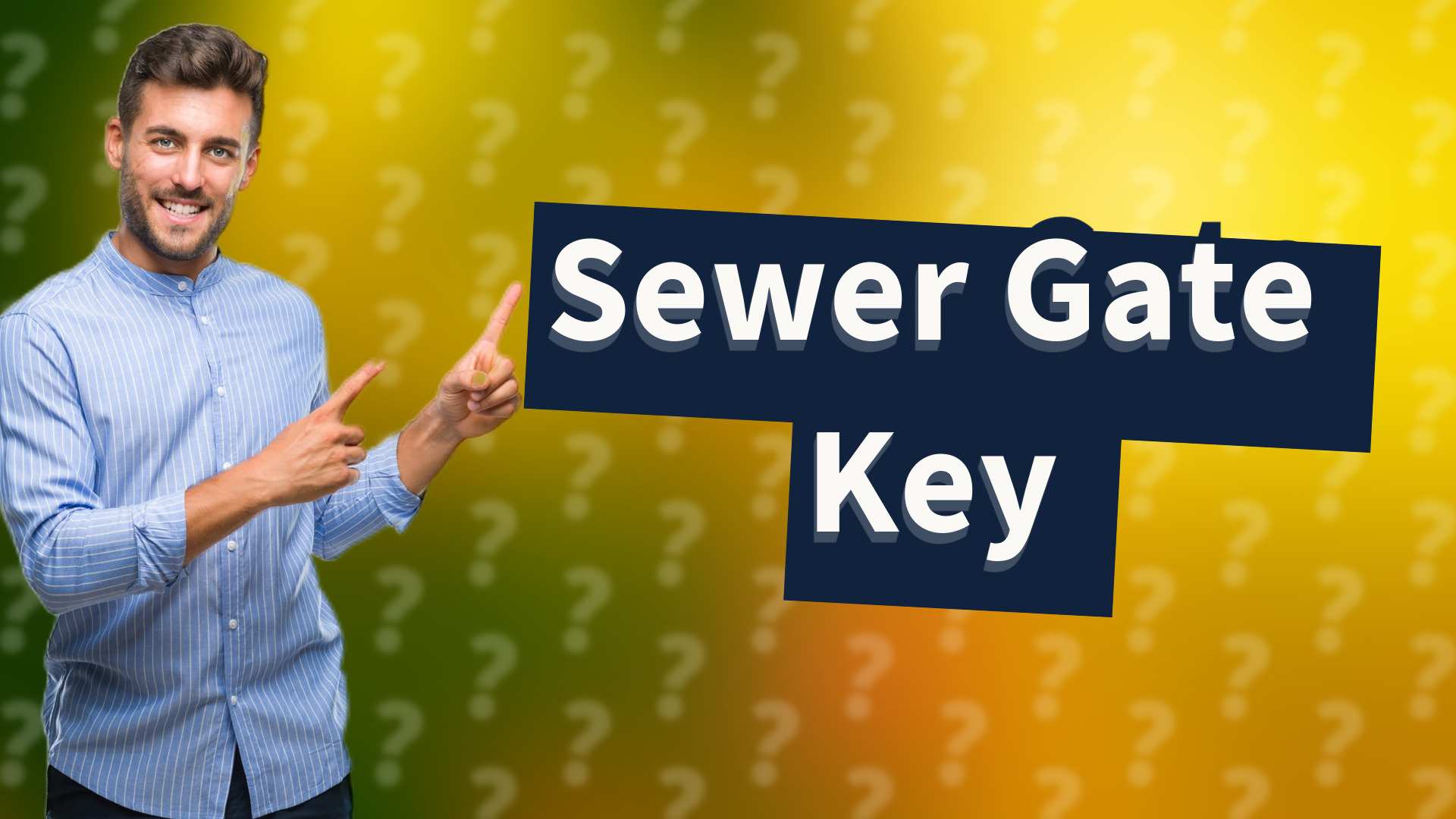 Sewer Gate Key