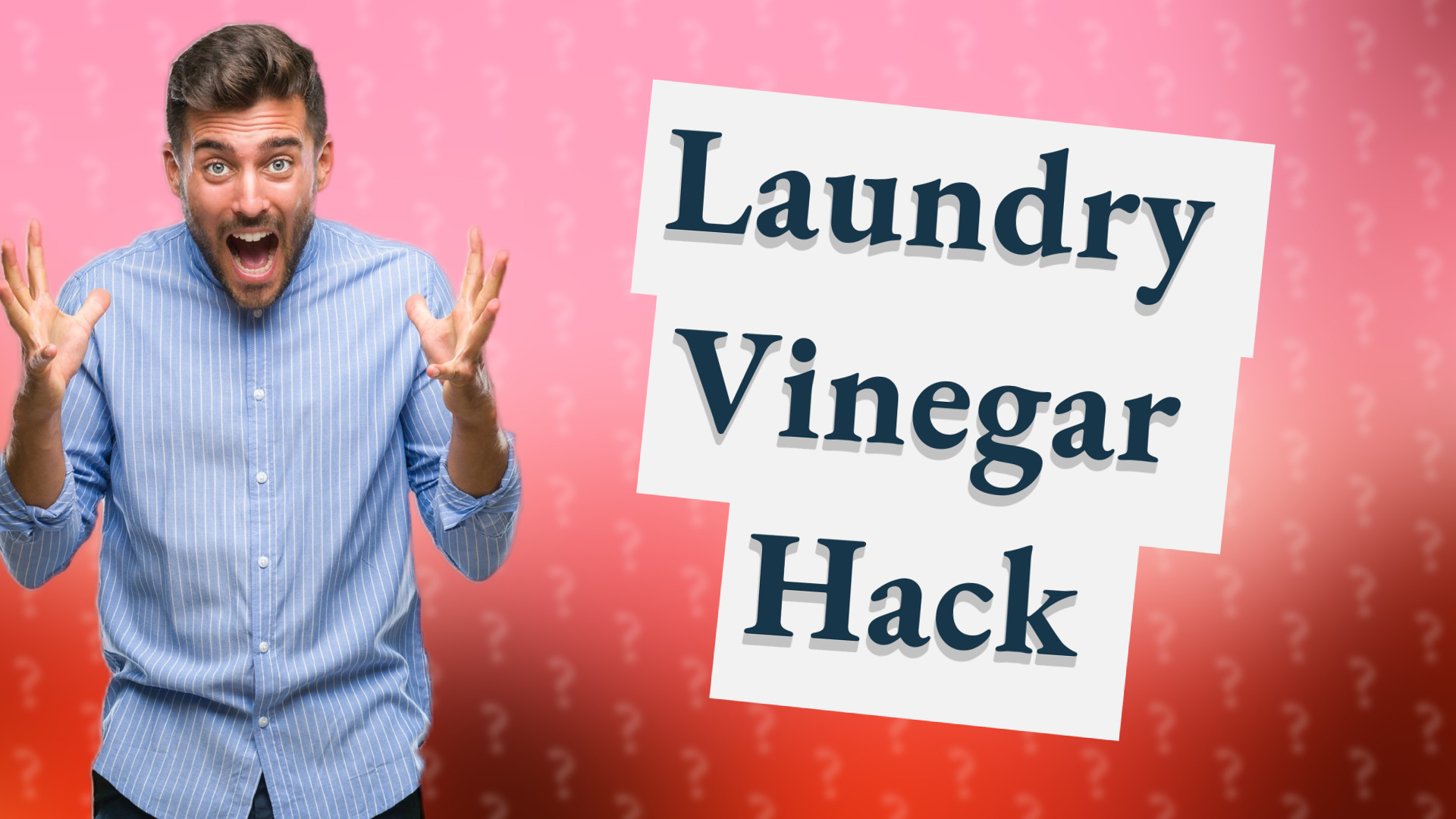 Laundry Vinegar Hack