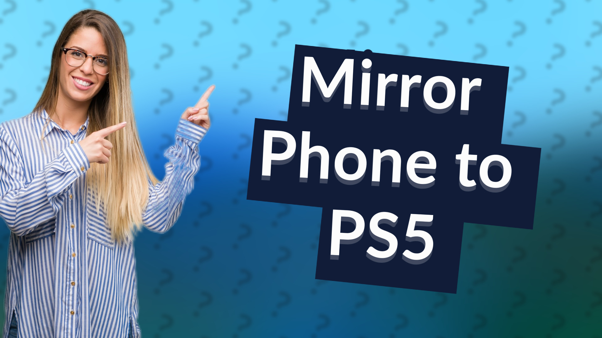 Mirror Phone to PS5