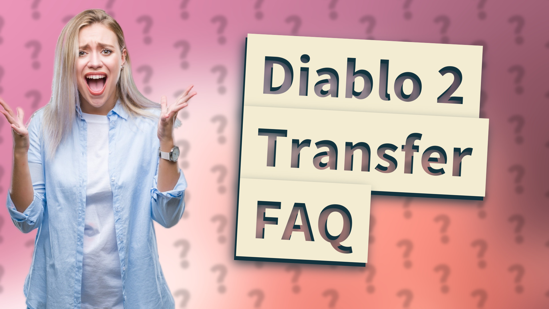 Diablo 2 Transfer FAQ