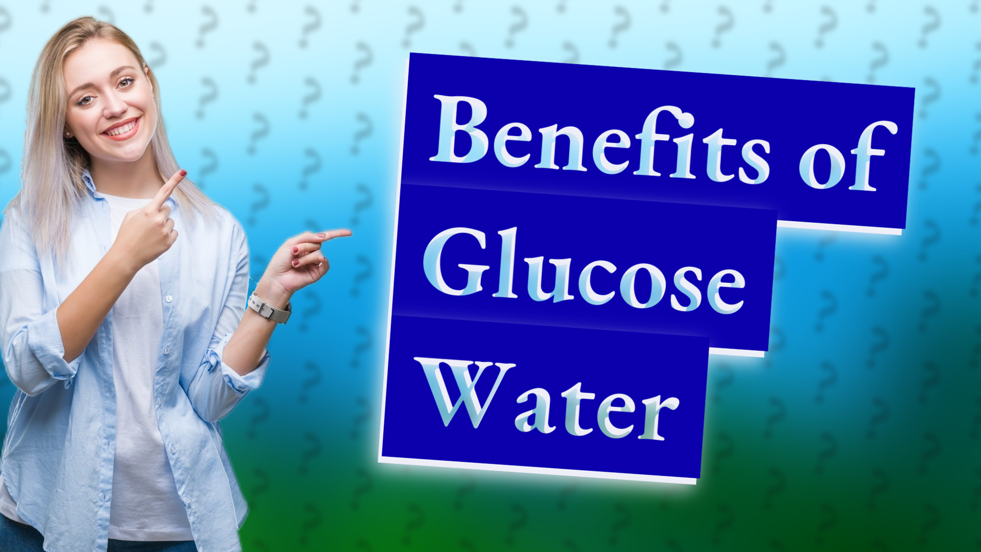 Benefits of Glucose Water