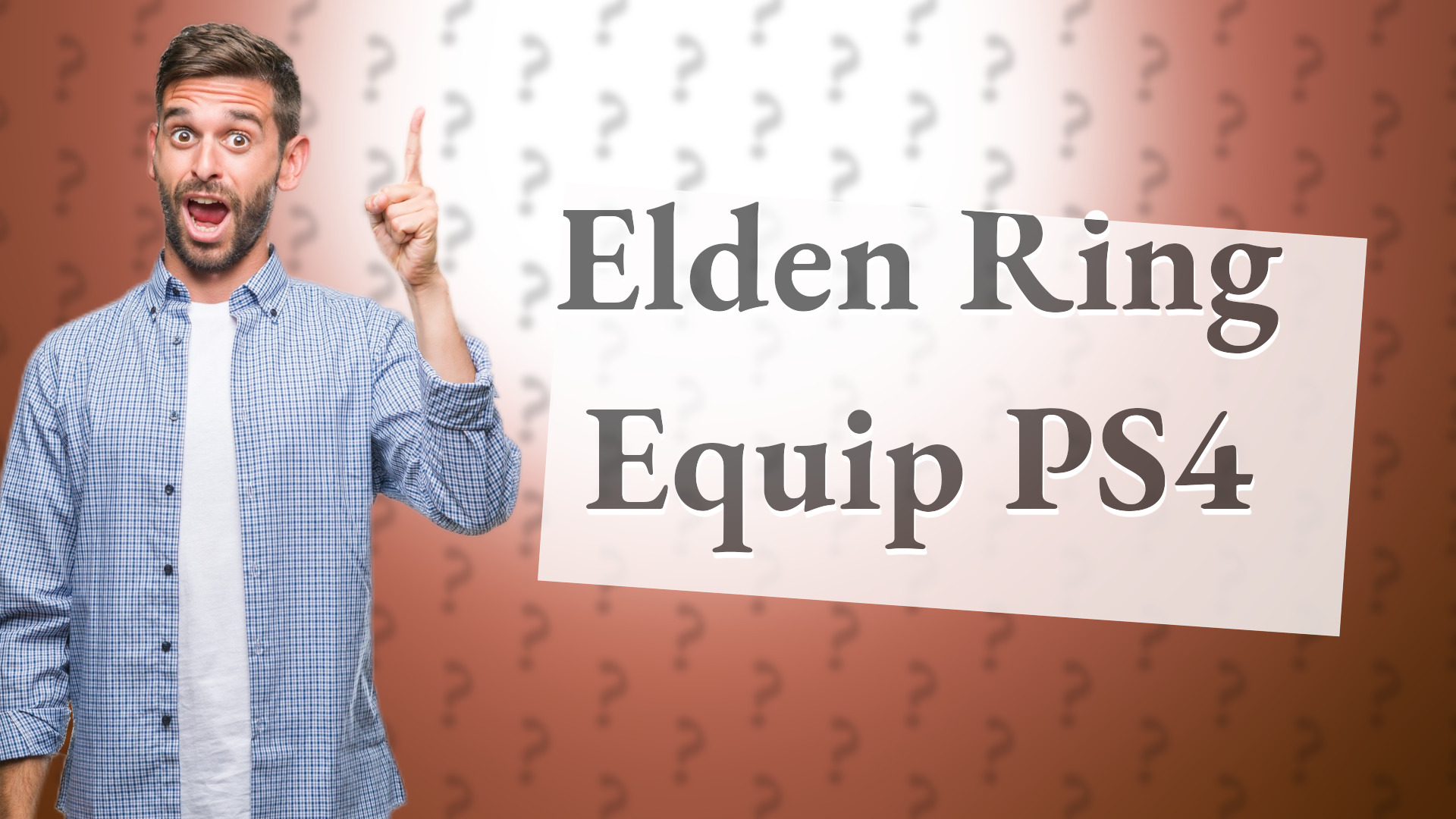 Elden Ring Equip PS4