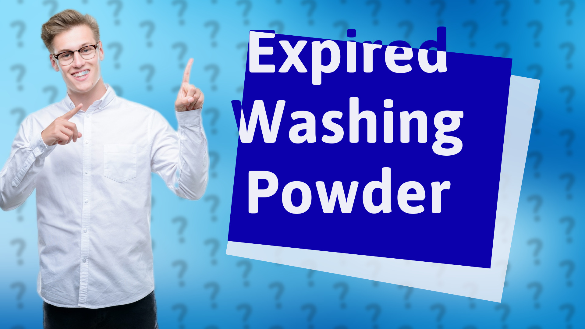 Expired Washing Powder