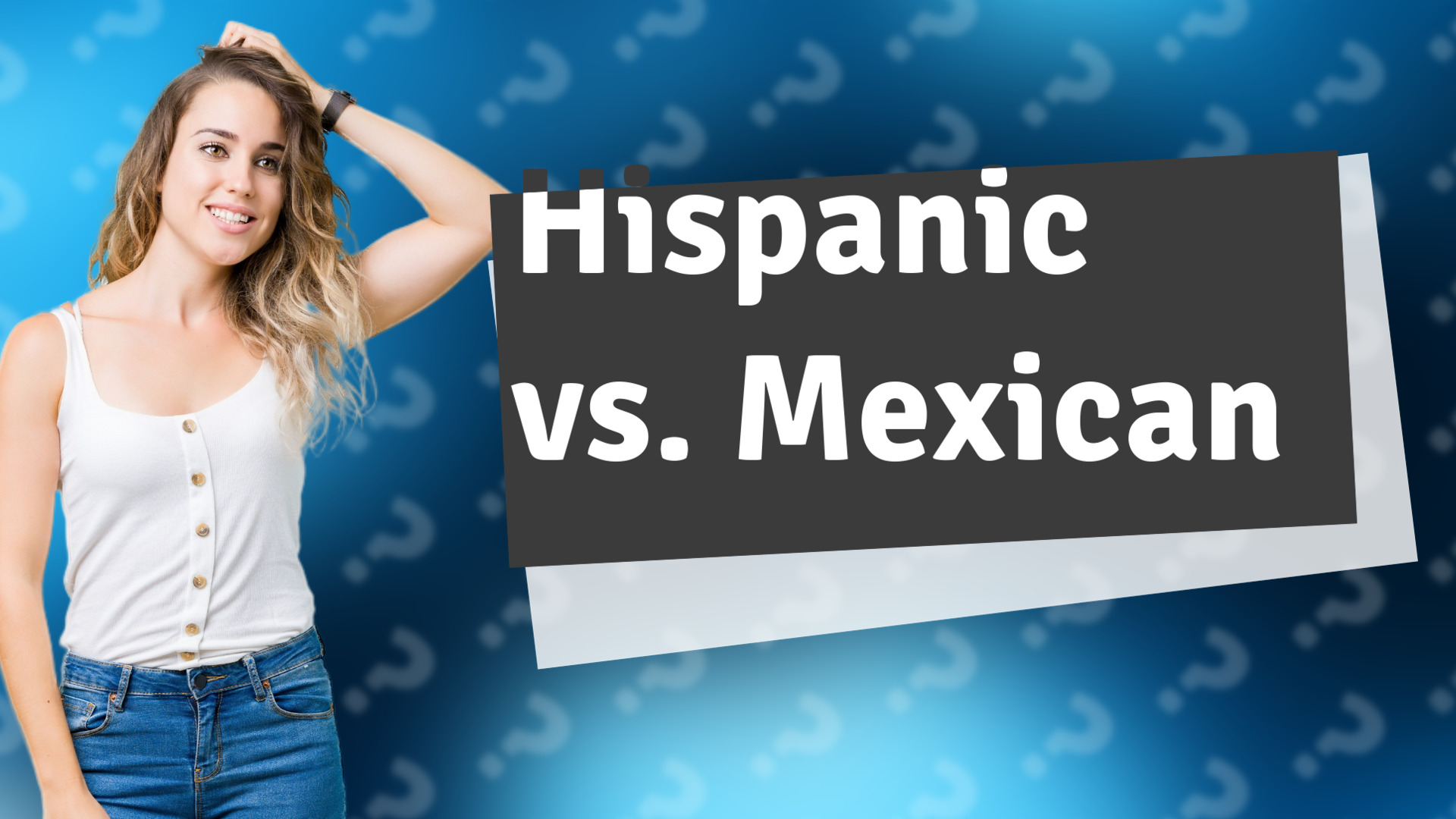 Hispanic vs. Mexican