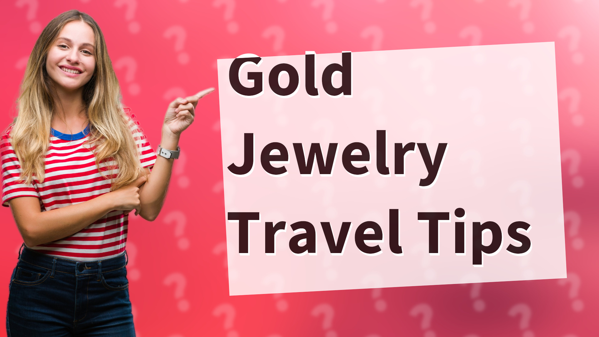 Gold Jewelry Travel Tips