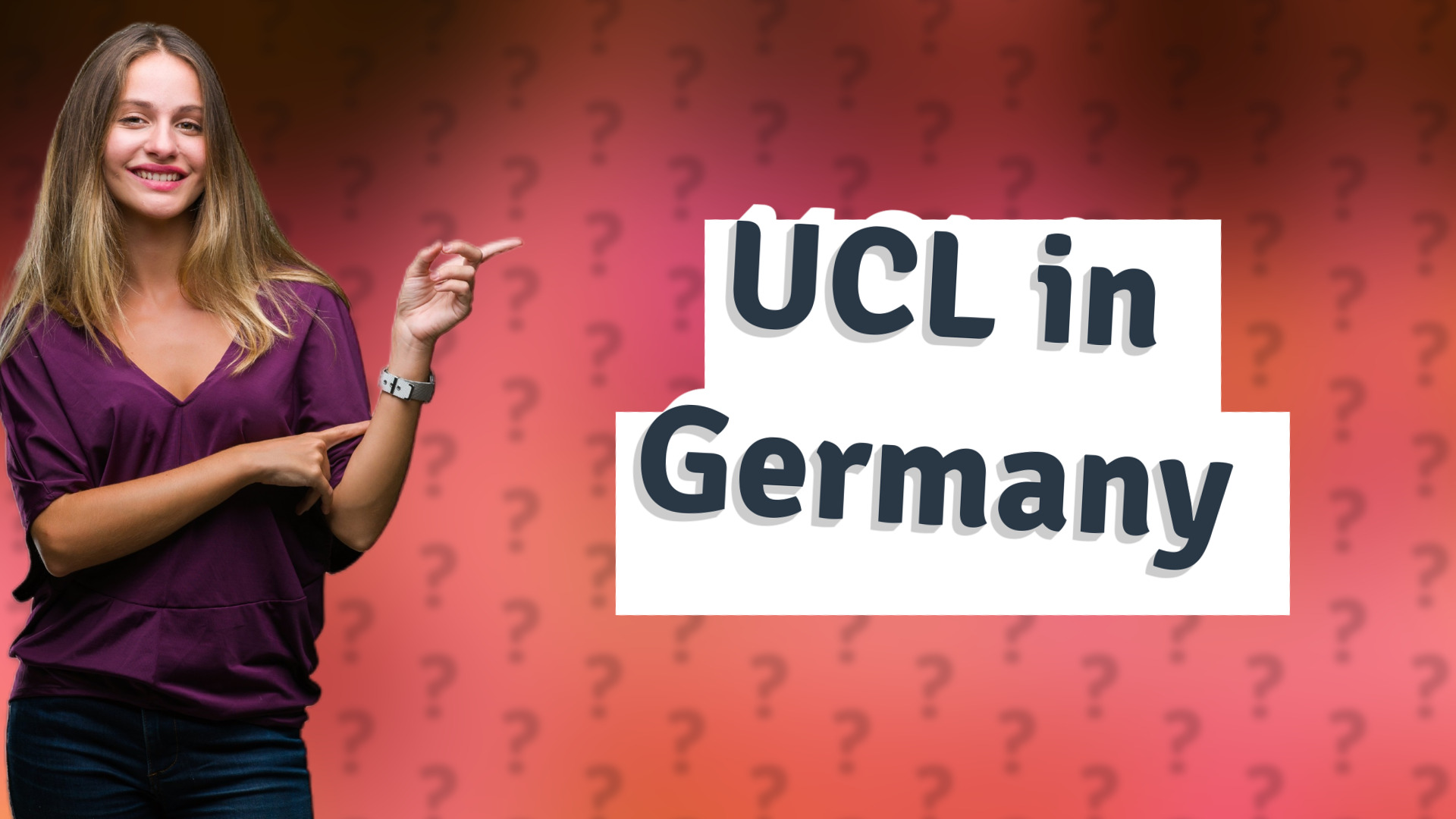UCL in Germany