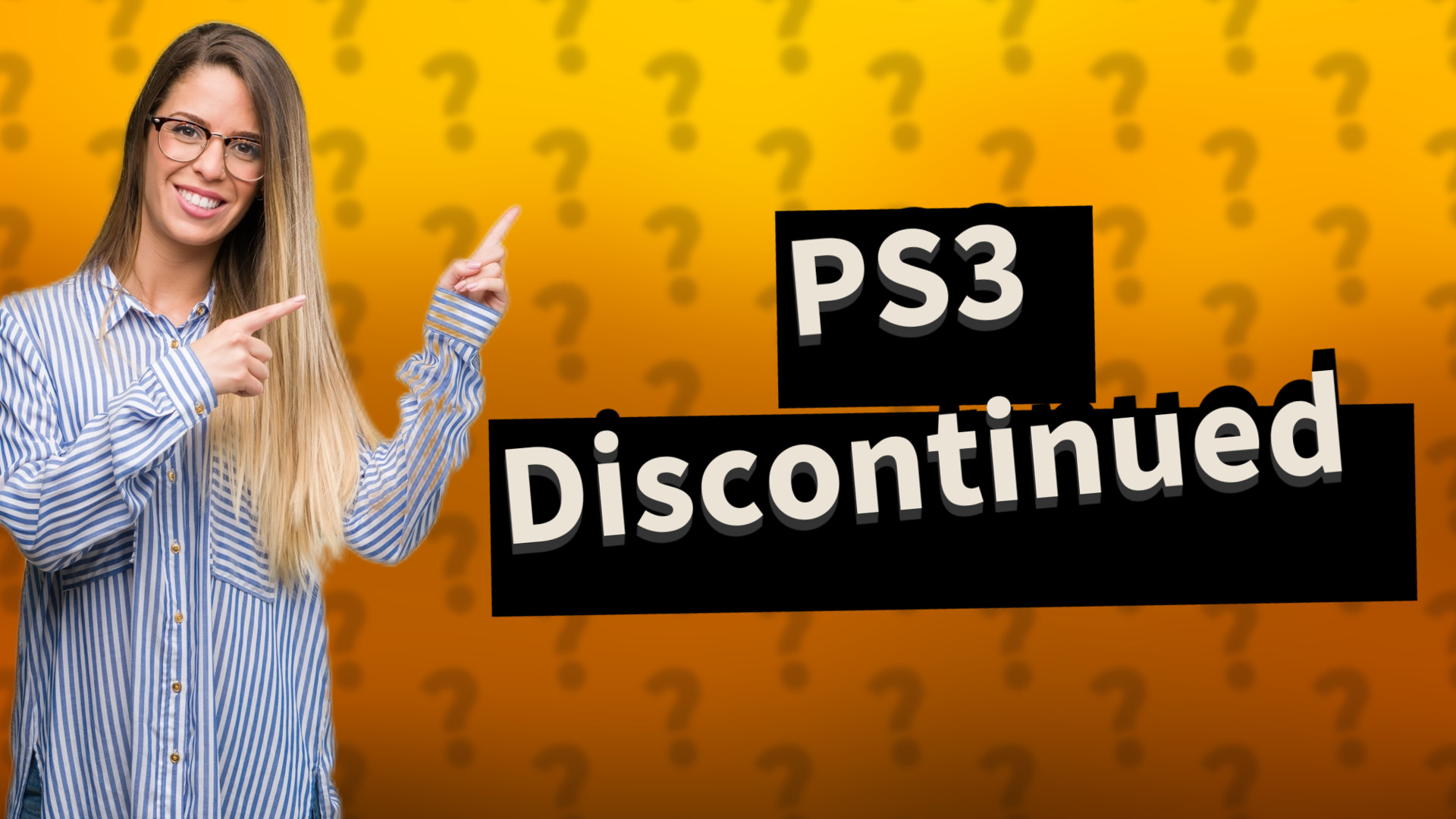 PS3 Discontinued