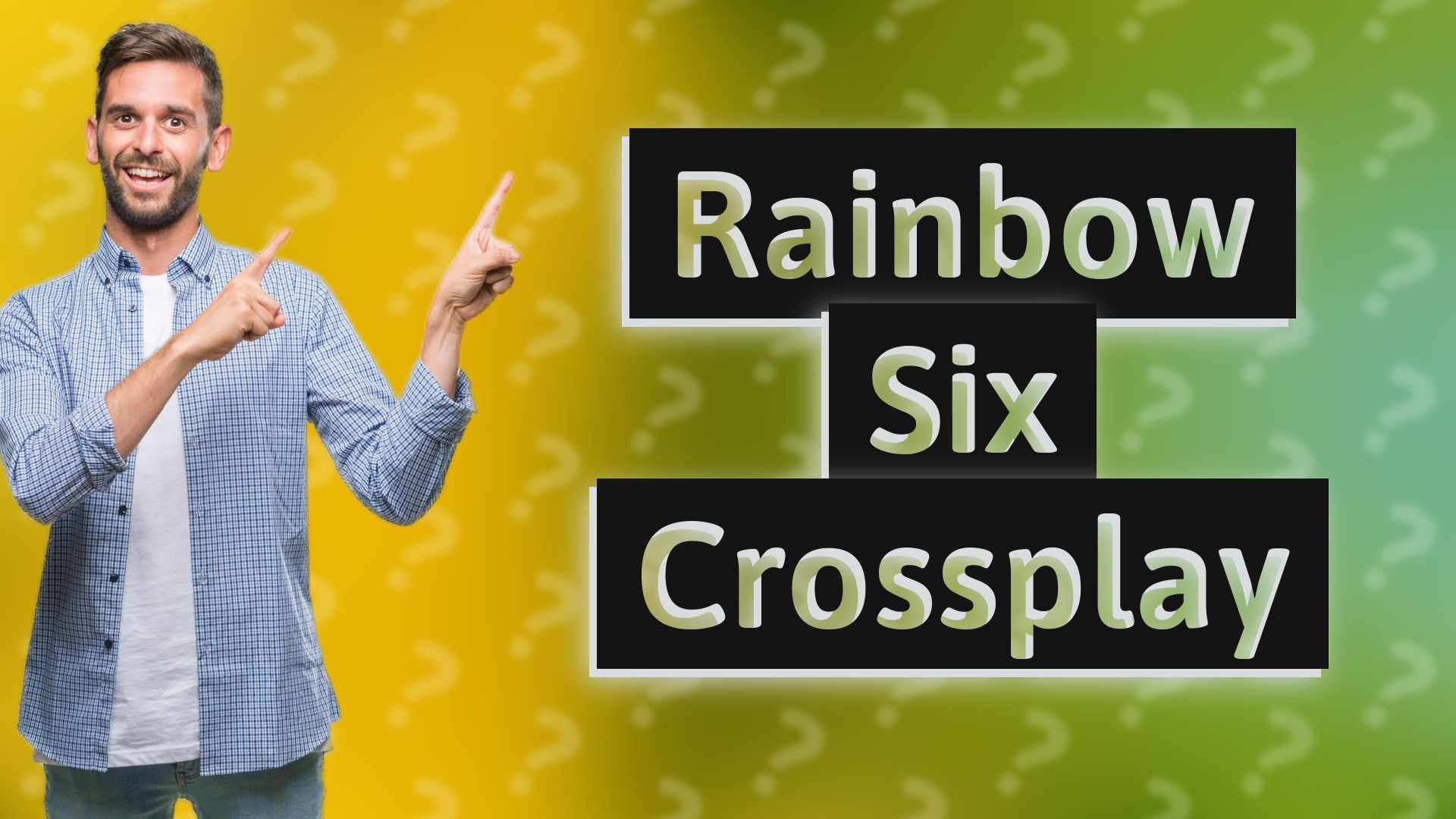 Rainbow Six Crossplay