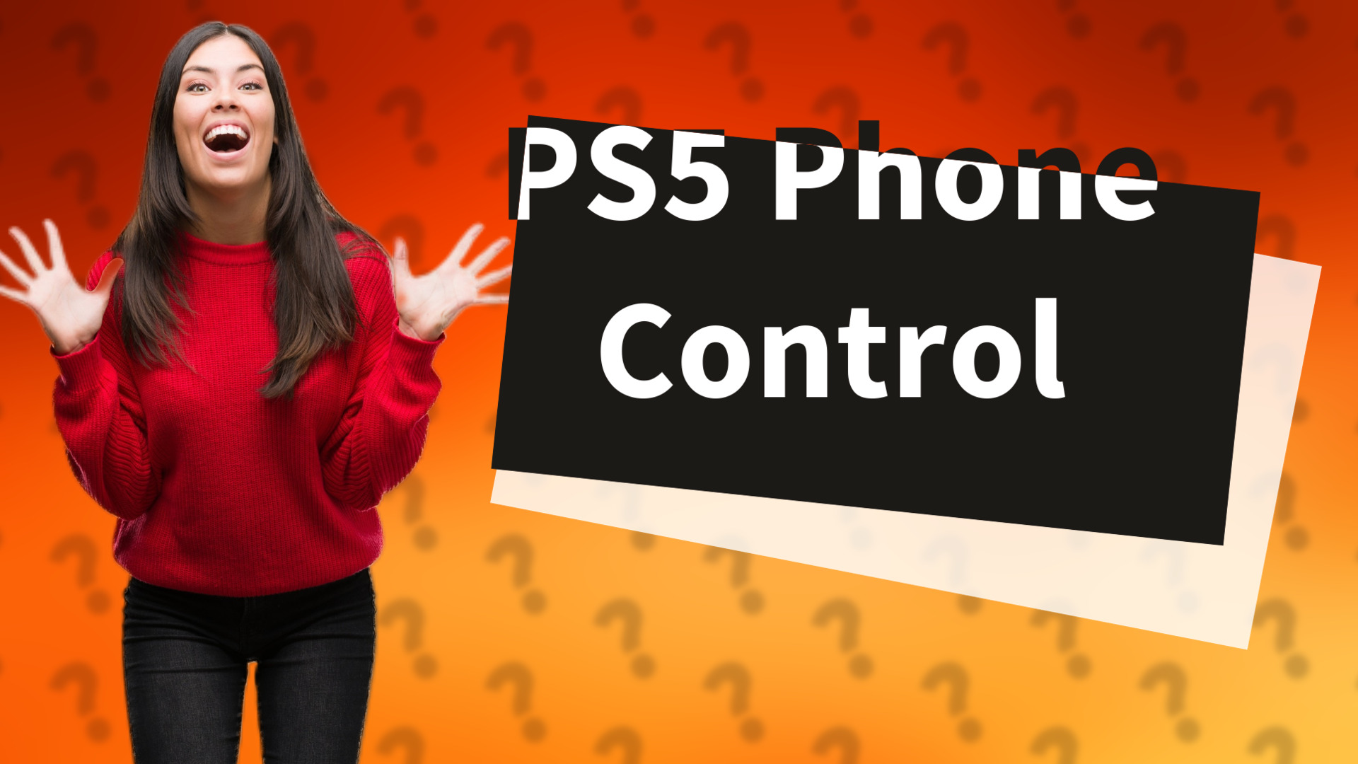 PS5 Phone Control