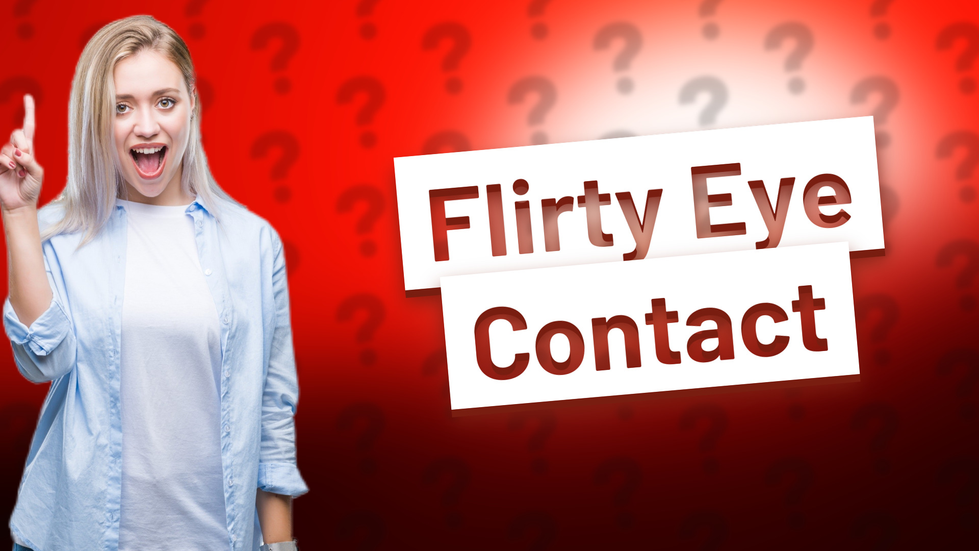 Flirty Eye Contact