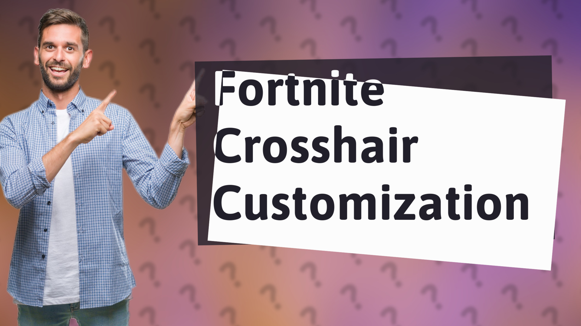 Fortnite Crosshair Customization