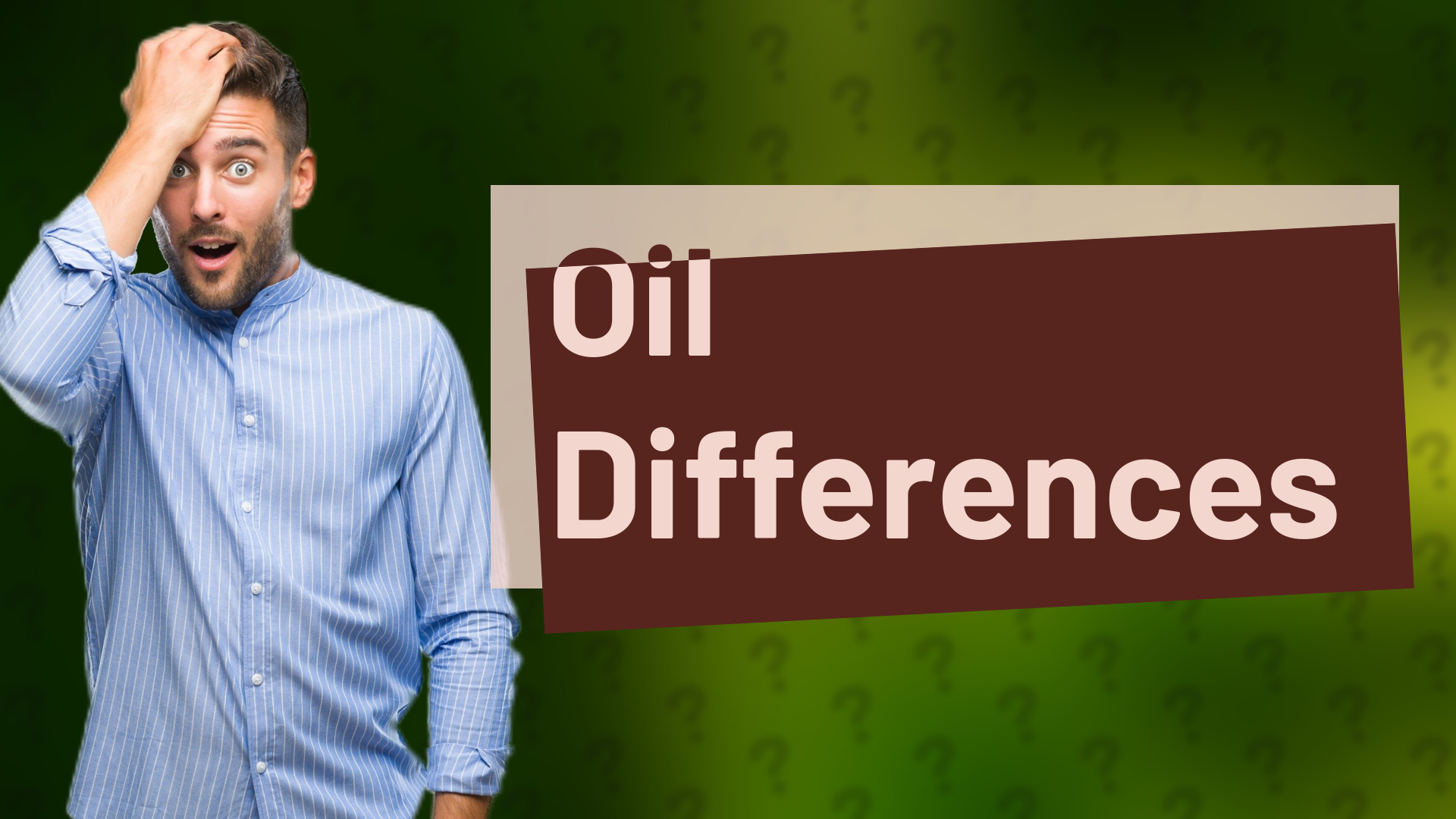 Oil Differences