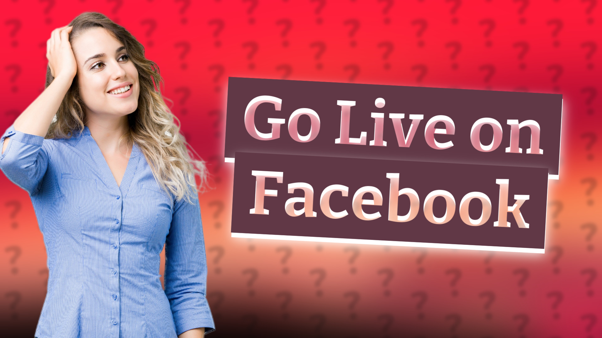 Go Live on Facebook