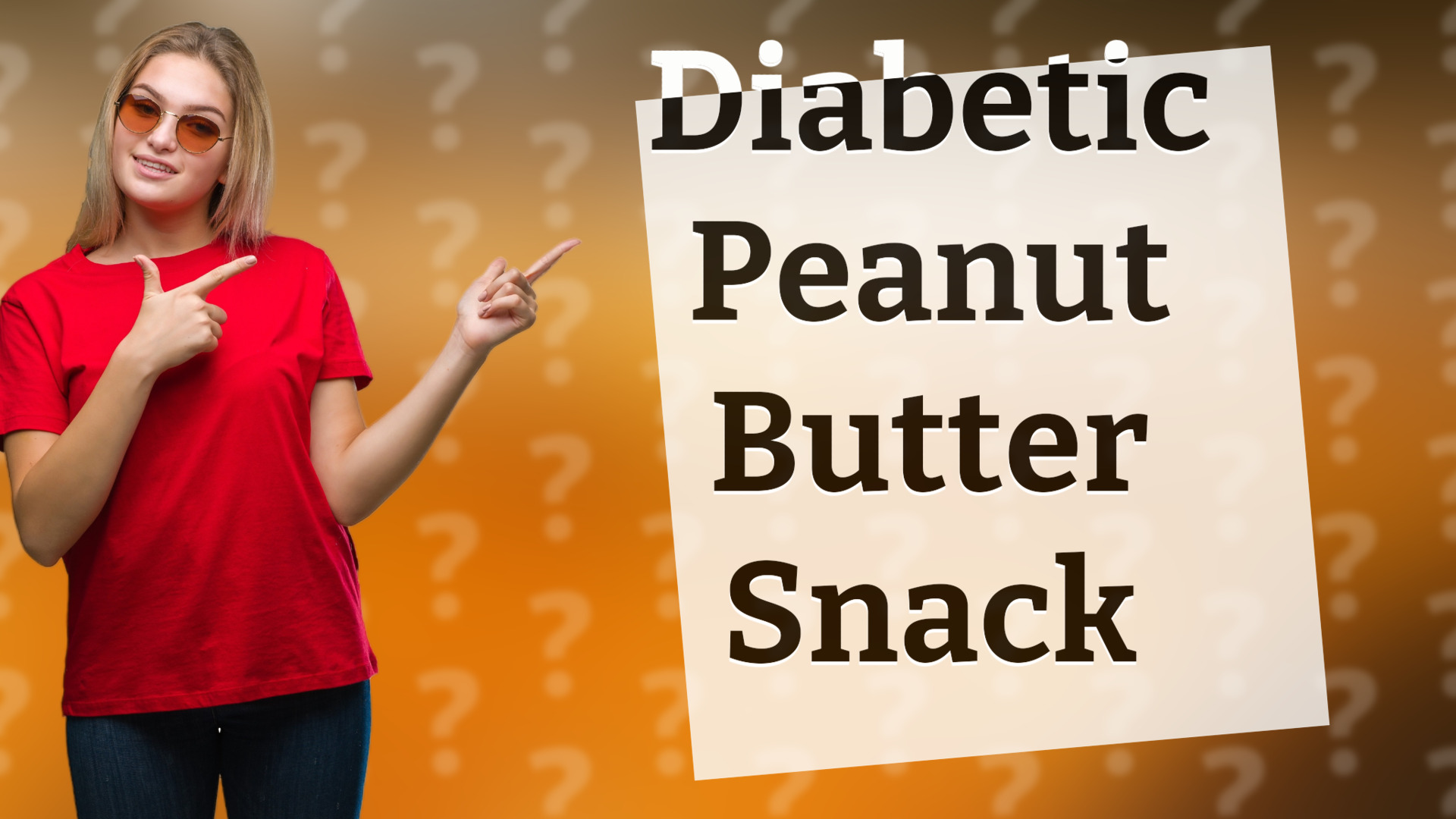Diabetic Peanut Butter Snack