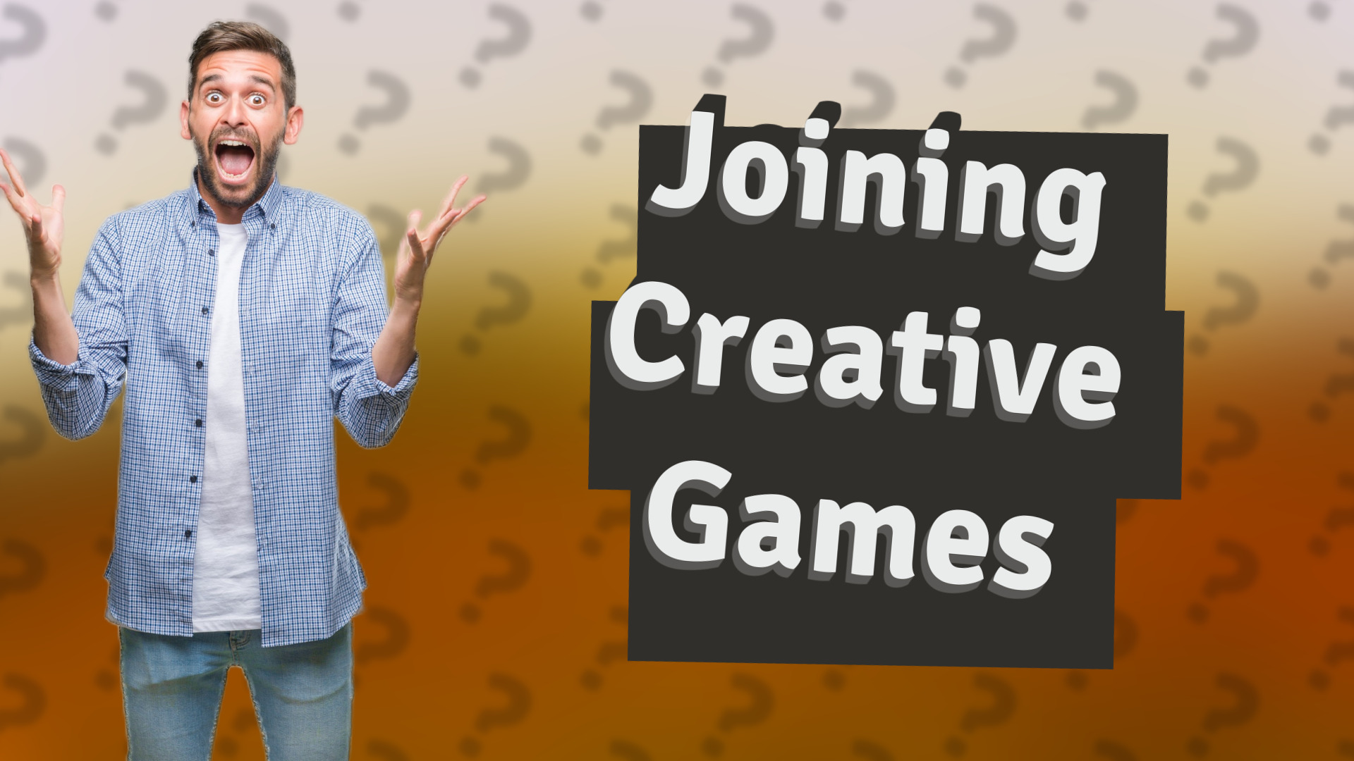 Joining Creative Games