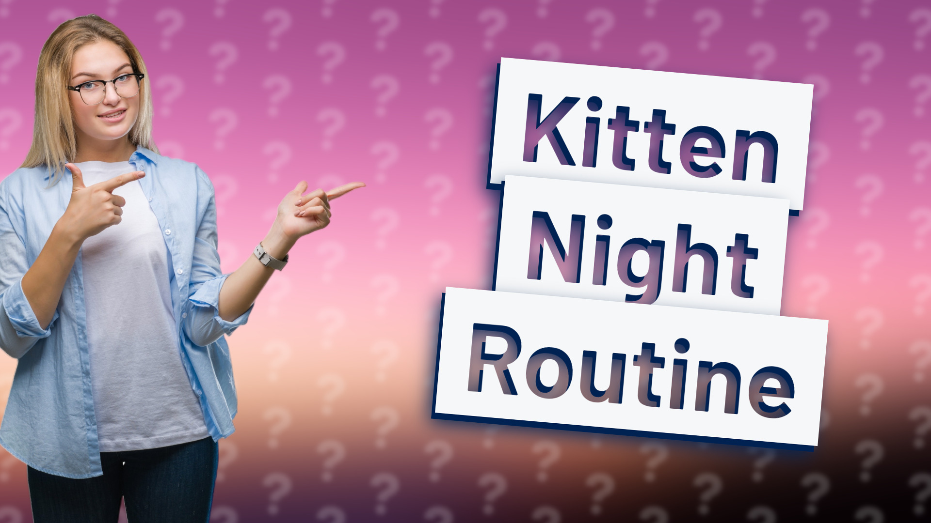 Kitten Night Routine